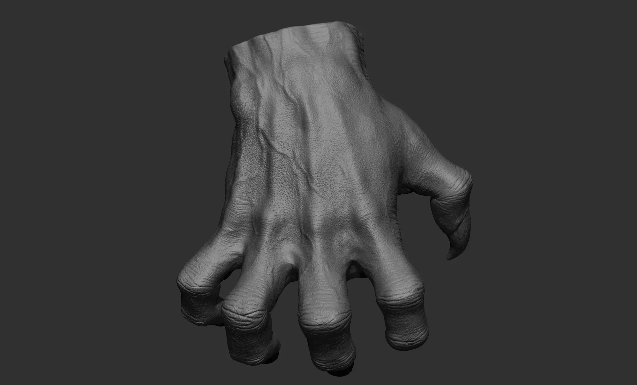 3 Creature hand poses
