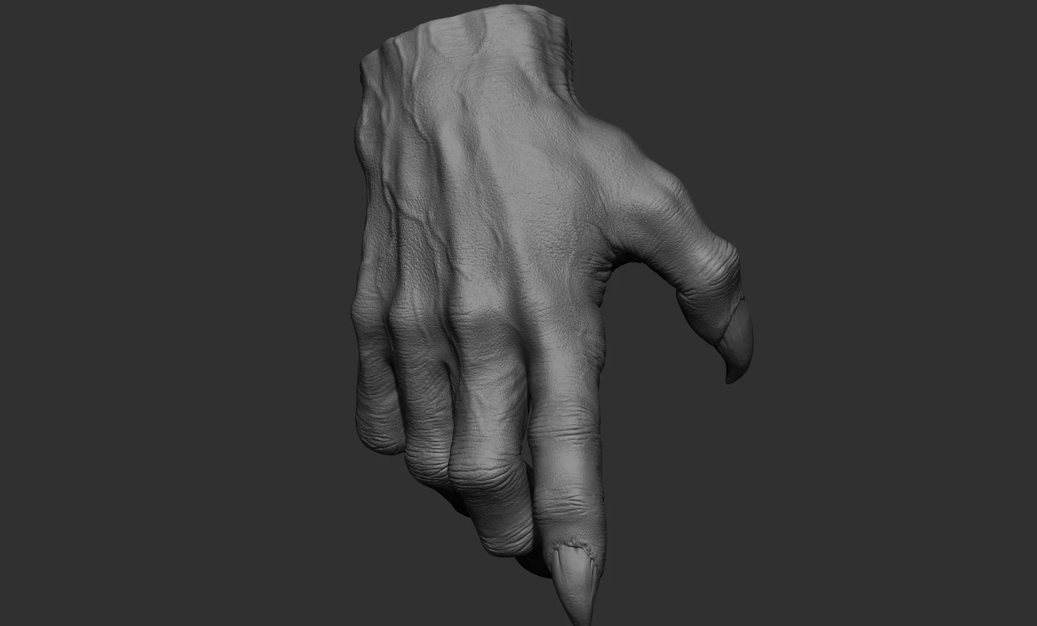 3 Creature hand poses
