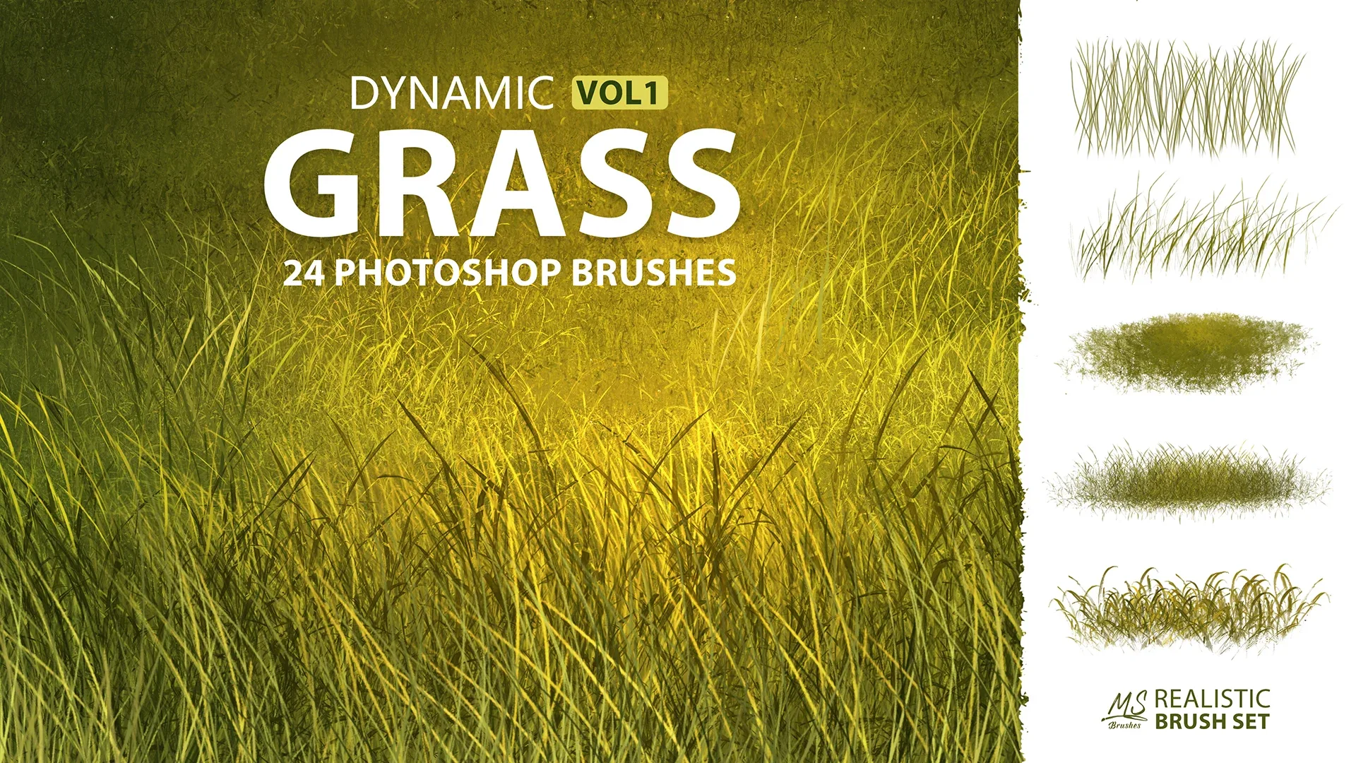 Grass Photoshop Brushes