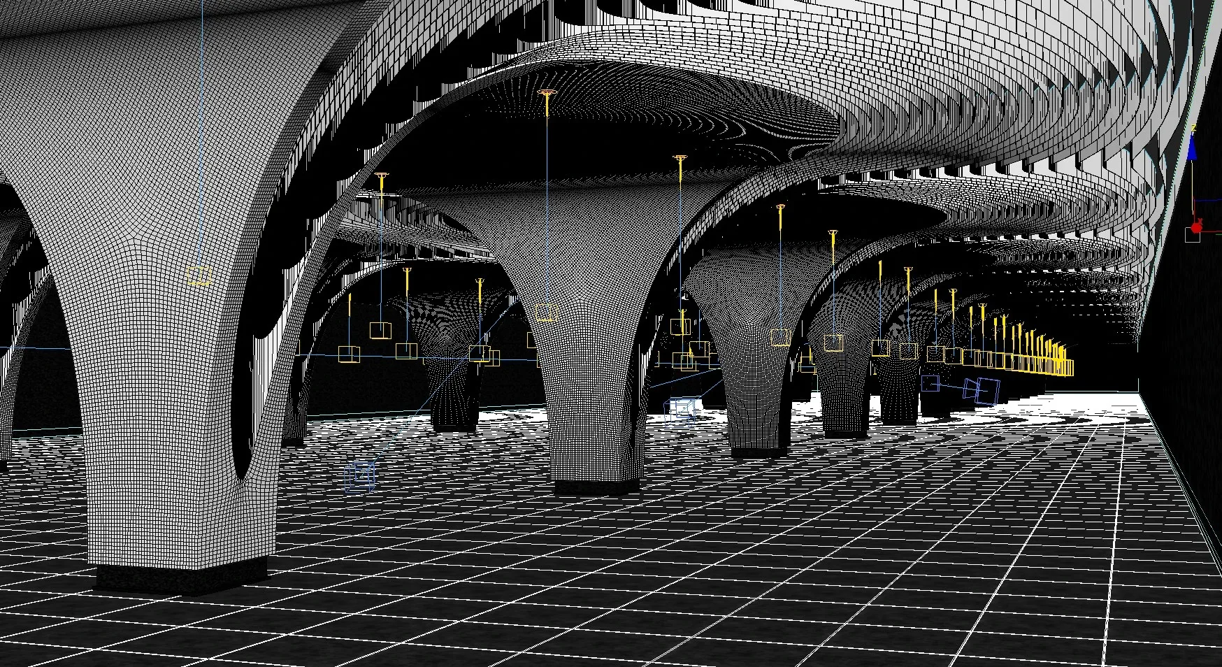 Futuristic Architecture - Parametric Shanghai Subway Yuyuan Metro Station