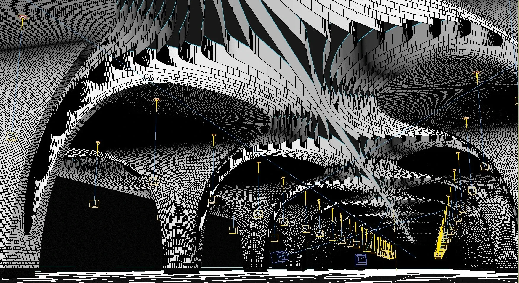 Futuristic Architecture - Parametric Shanghai Subway Yuyuan Metro Station
