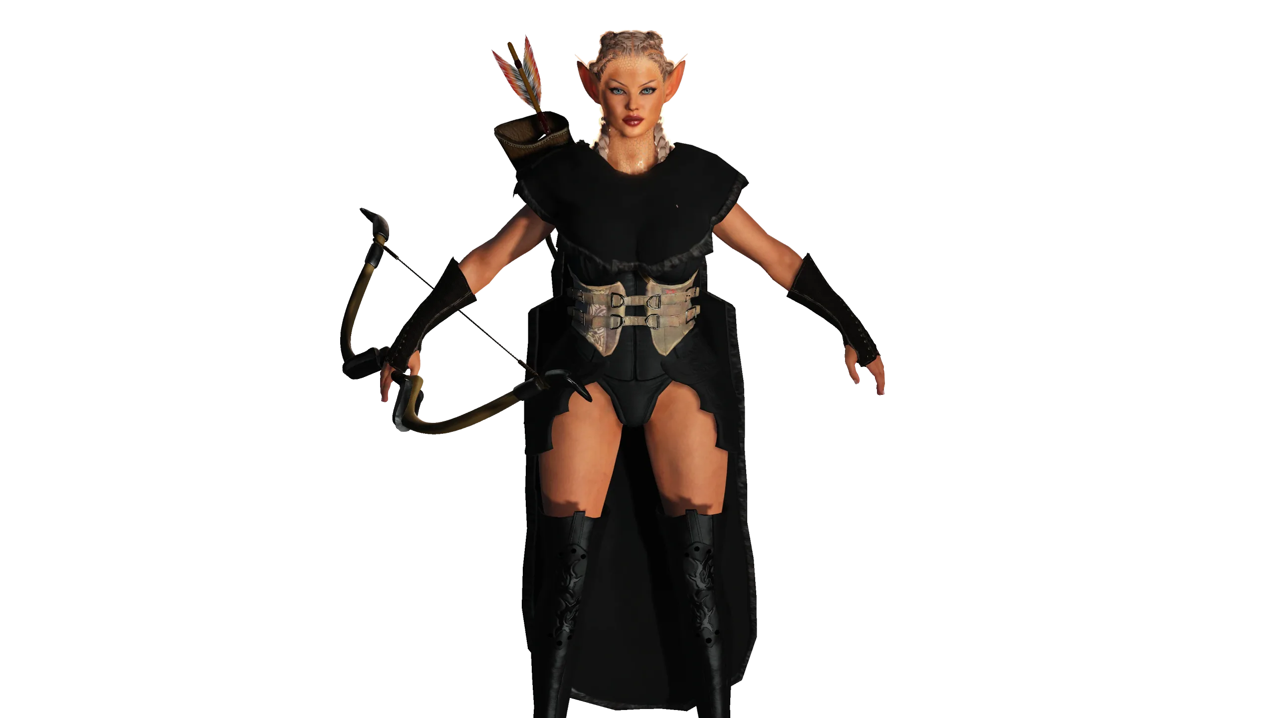 AAA 3D FANTASY FEMALE WARRIOR CHARMEINE-REALISTIC CHARACTER