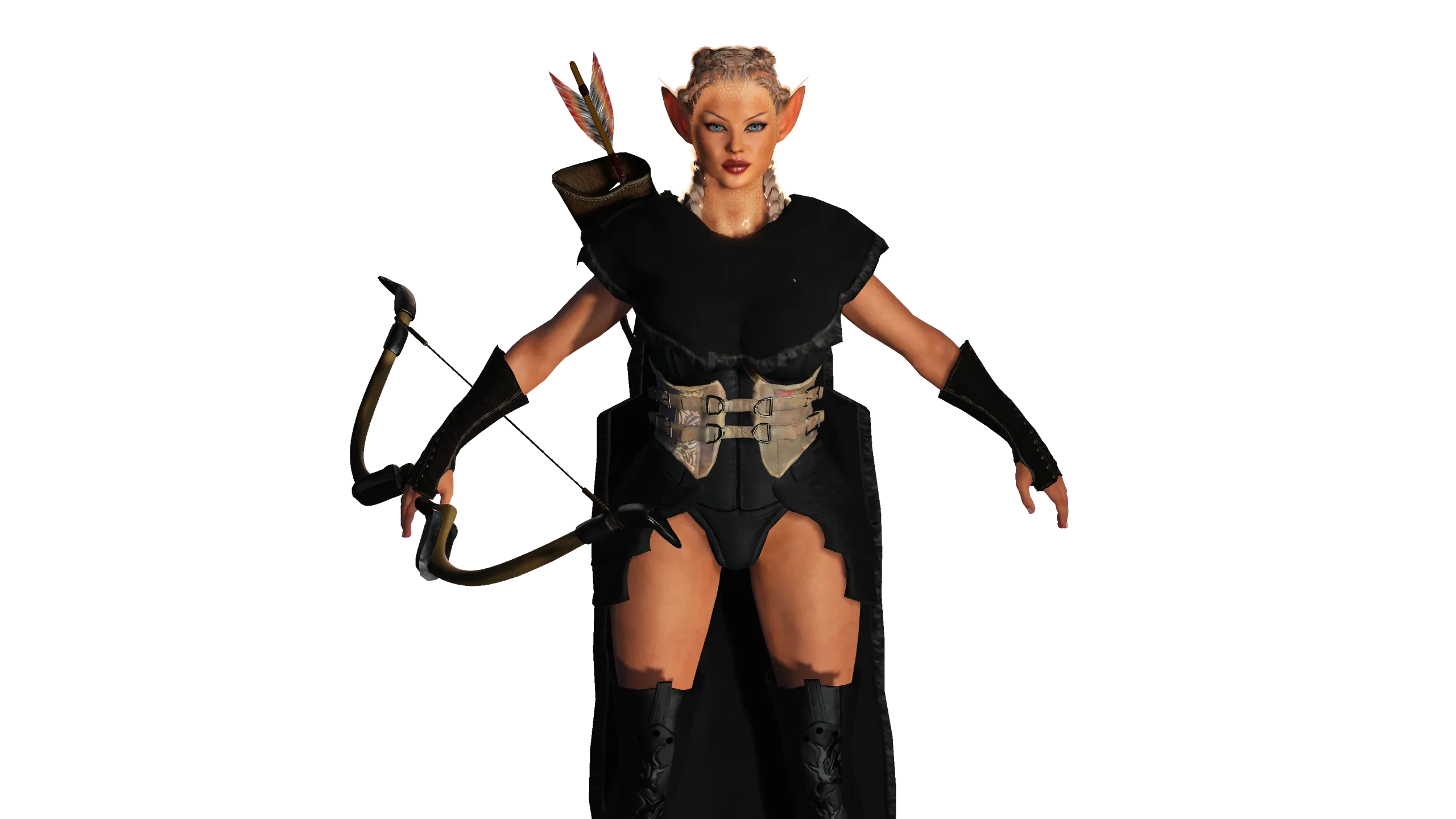 AAA 3D FANTASY FEMALE WARRIOR CHARMEINE-REALISTIC CHARACTER