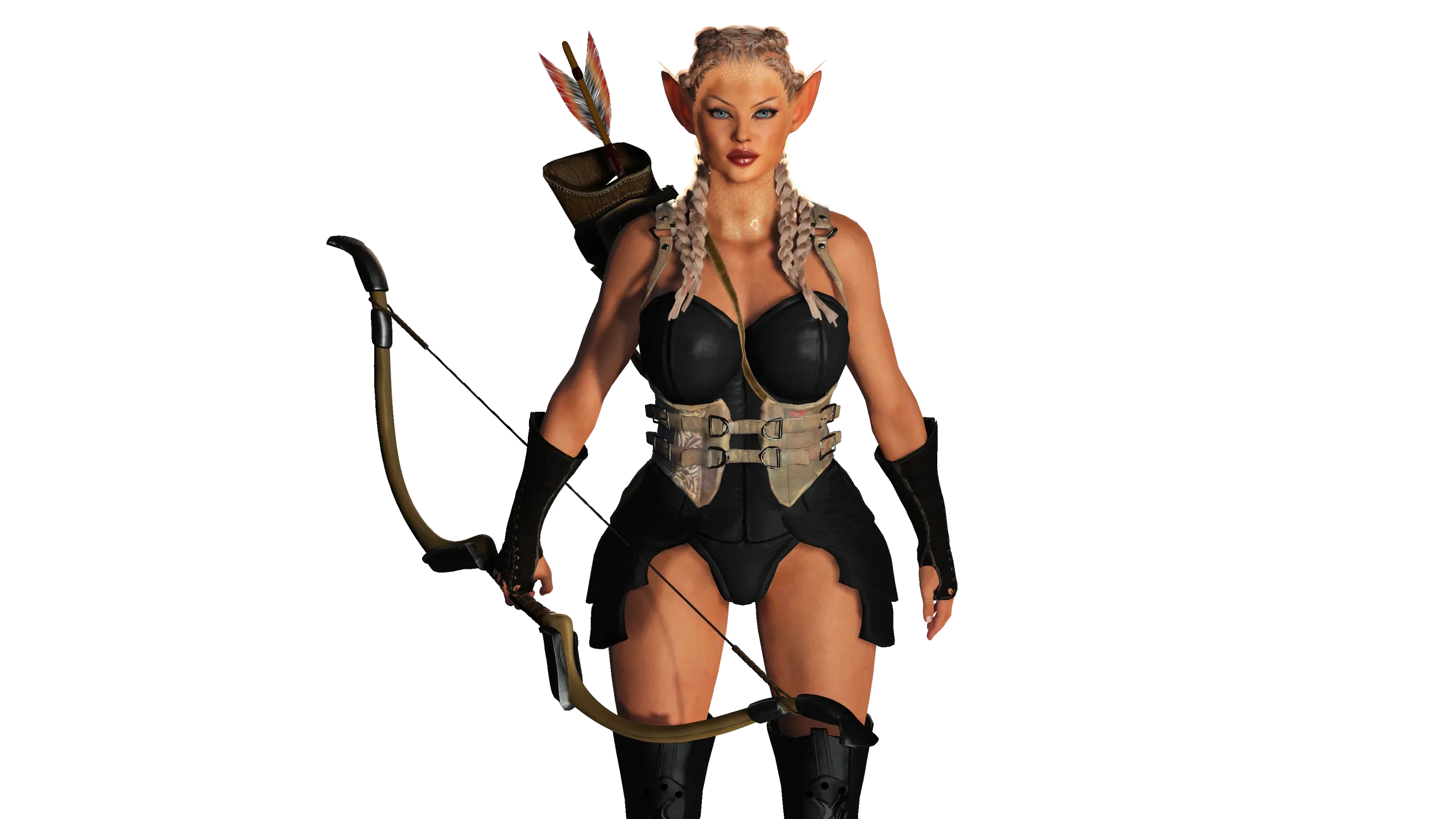 AAA 3D FANTASY FEMALE WARRIOR CHARMEINE-REALISTIC CHARACTER