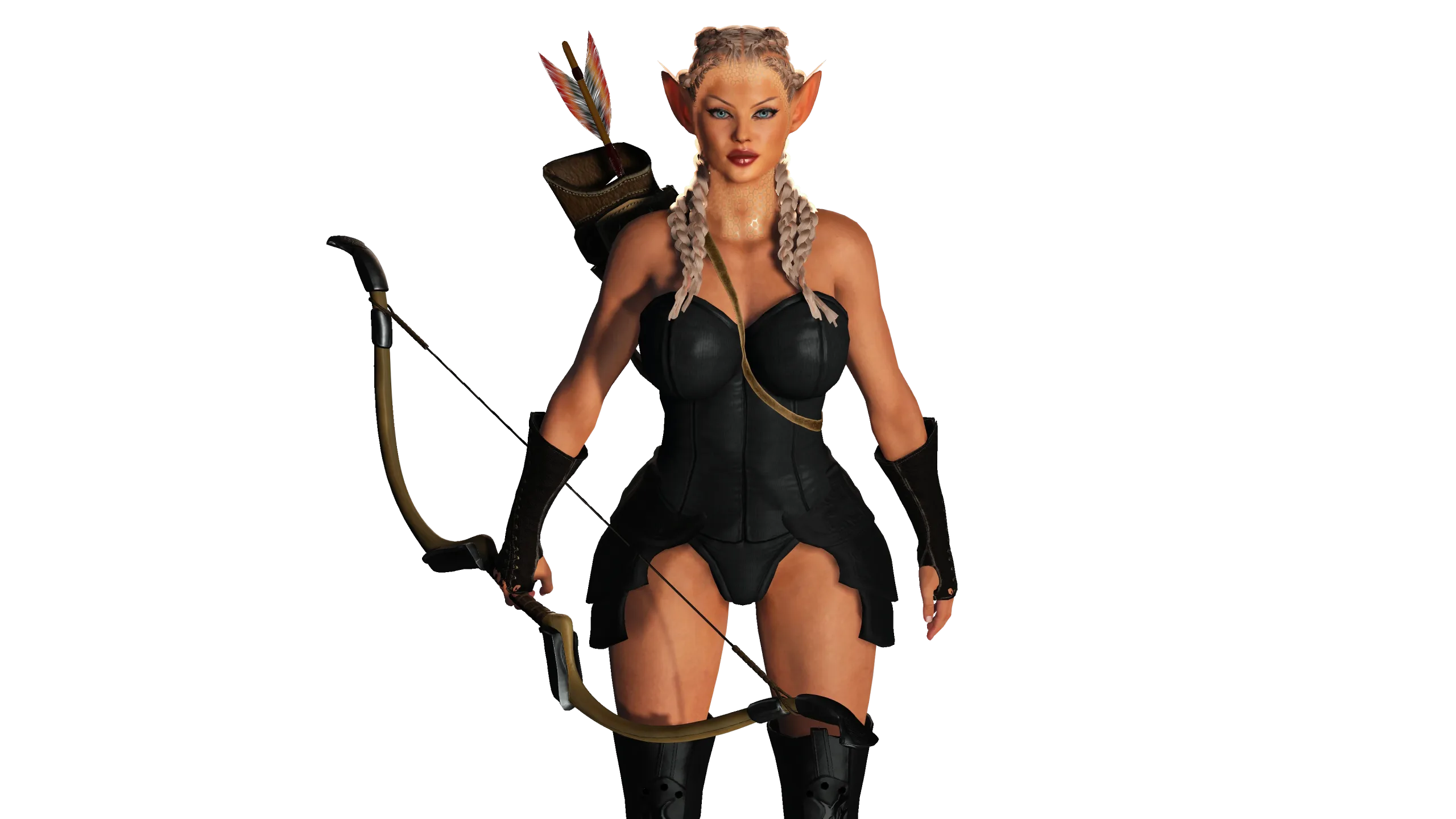 AAA 3D FANTASY FEMALE WARRIOR CHARMEINE-REALISTIC CHARACTER