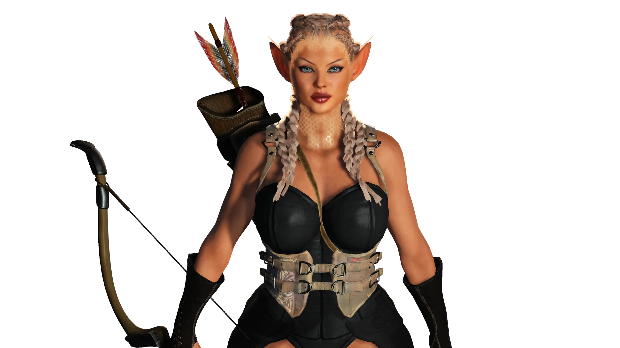 AAA 3D FANTASY FEMALE WARRIOR CHARMEINE-REALISTIC CHARACTER