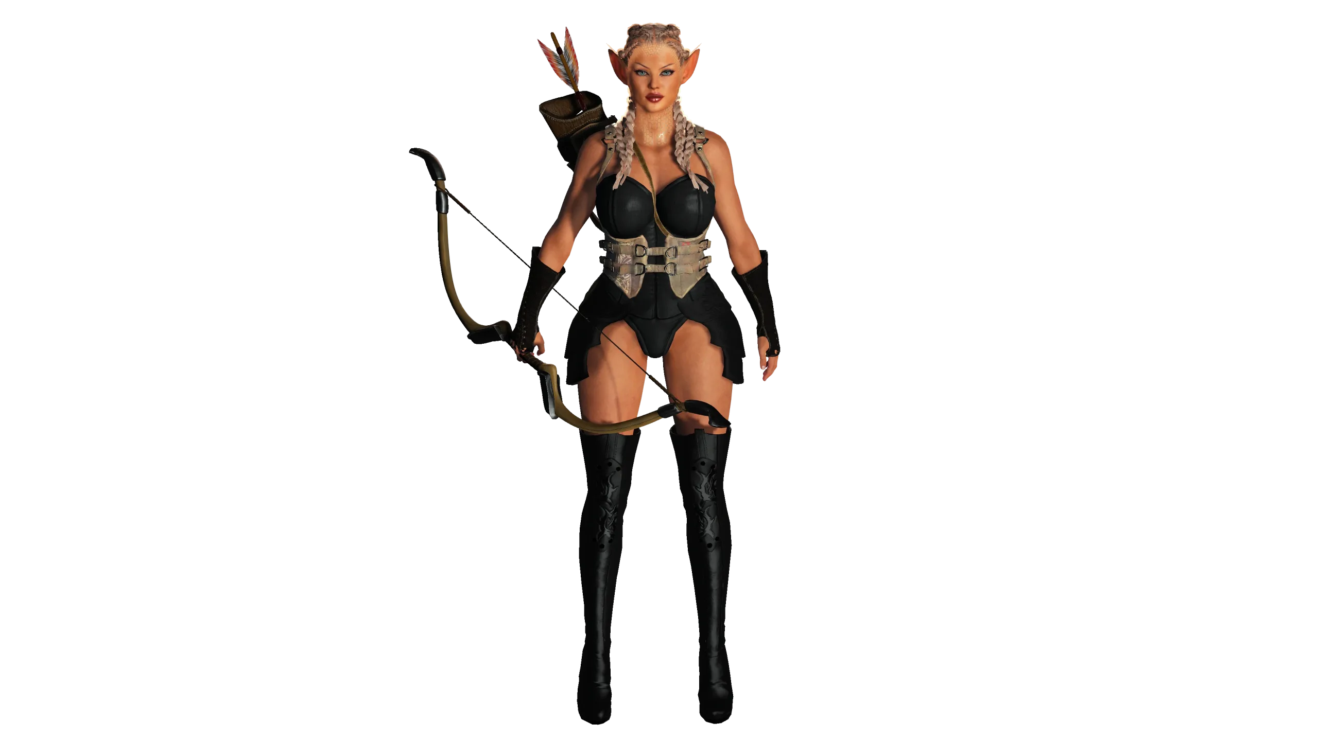 AAA 3D FANTASY FEMALE WARRIOR CHARMEINE-REALISTIC CHARACTER