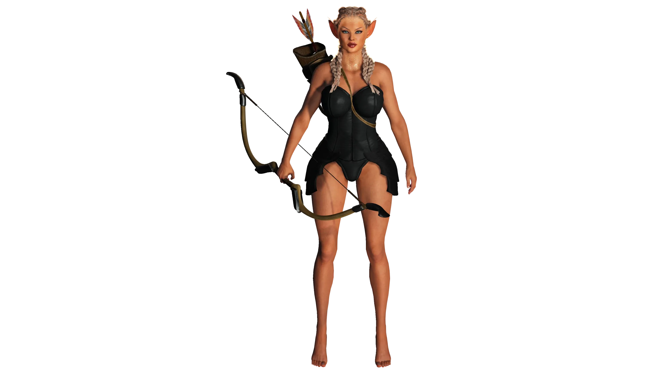 AAA 3D FANTASY FEMALE WARRIOR CHARMEINE-REALISTIC CHARACTER