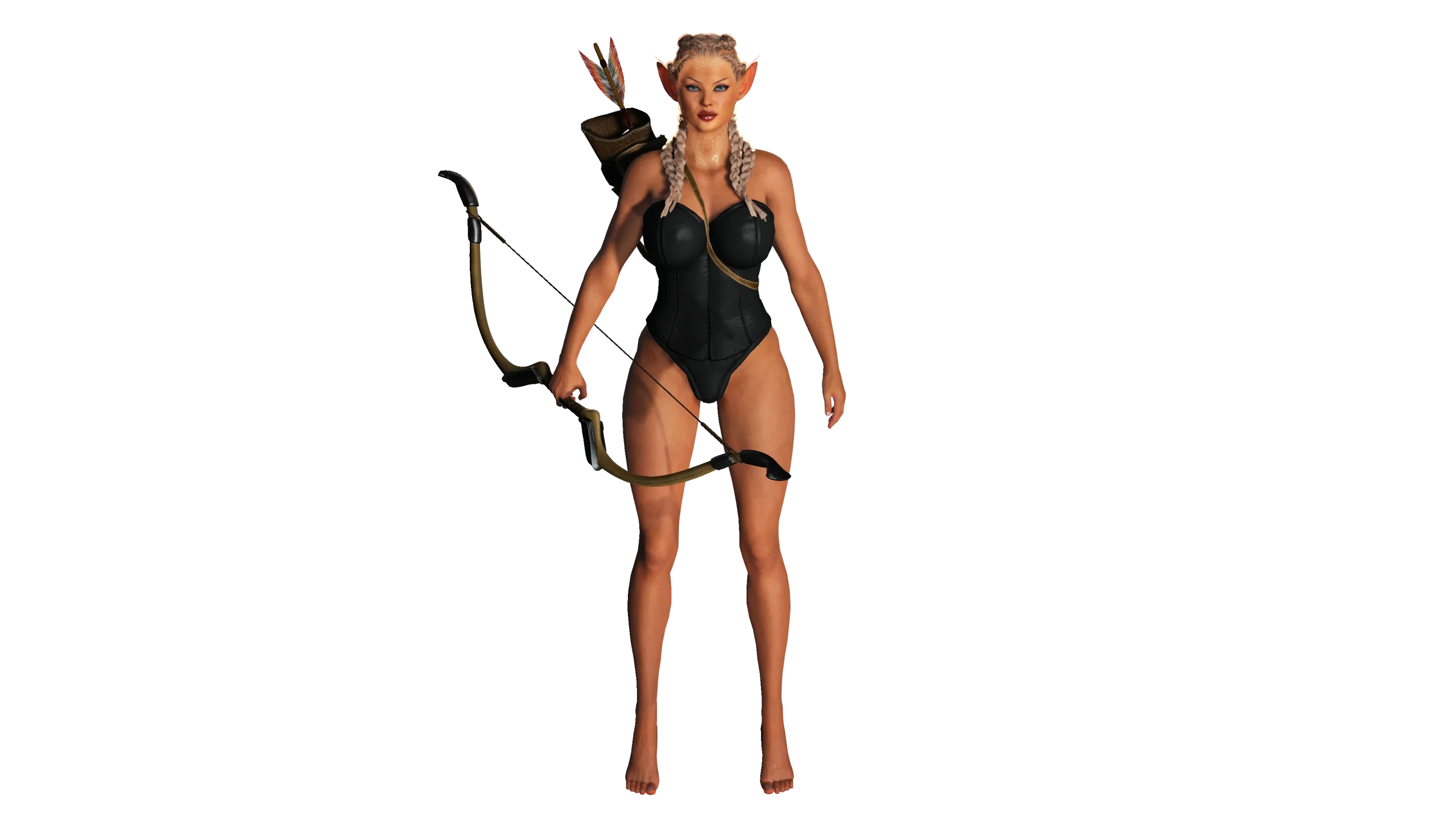 AAA 3D FANTASY FEMALE WARRIOR CHARMEINE-REALISTIC CHARACTER