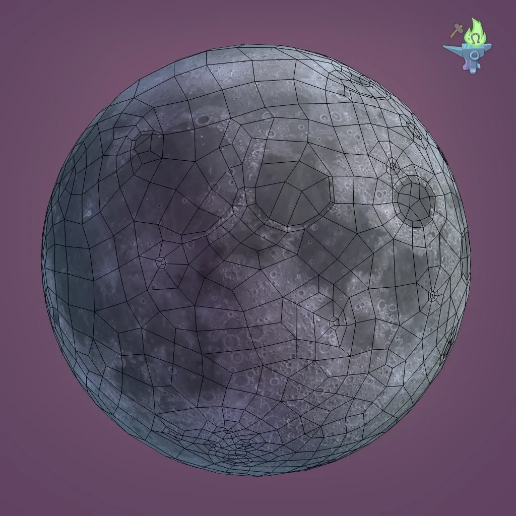 Low Poly Moon