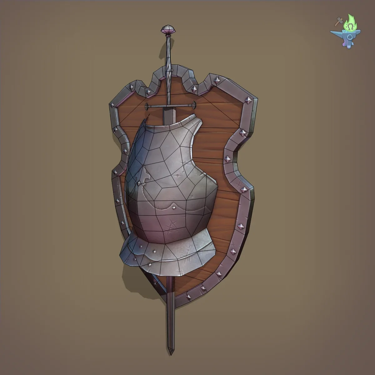 Ornamental Shield