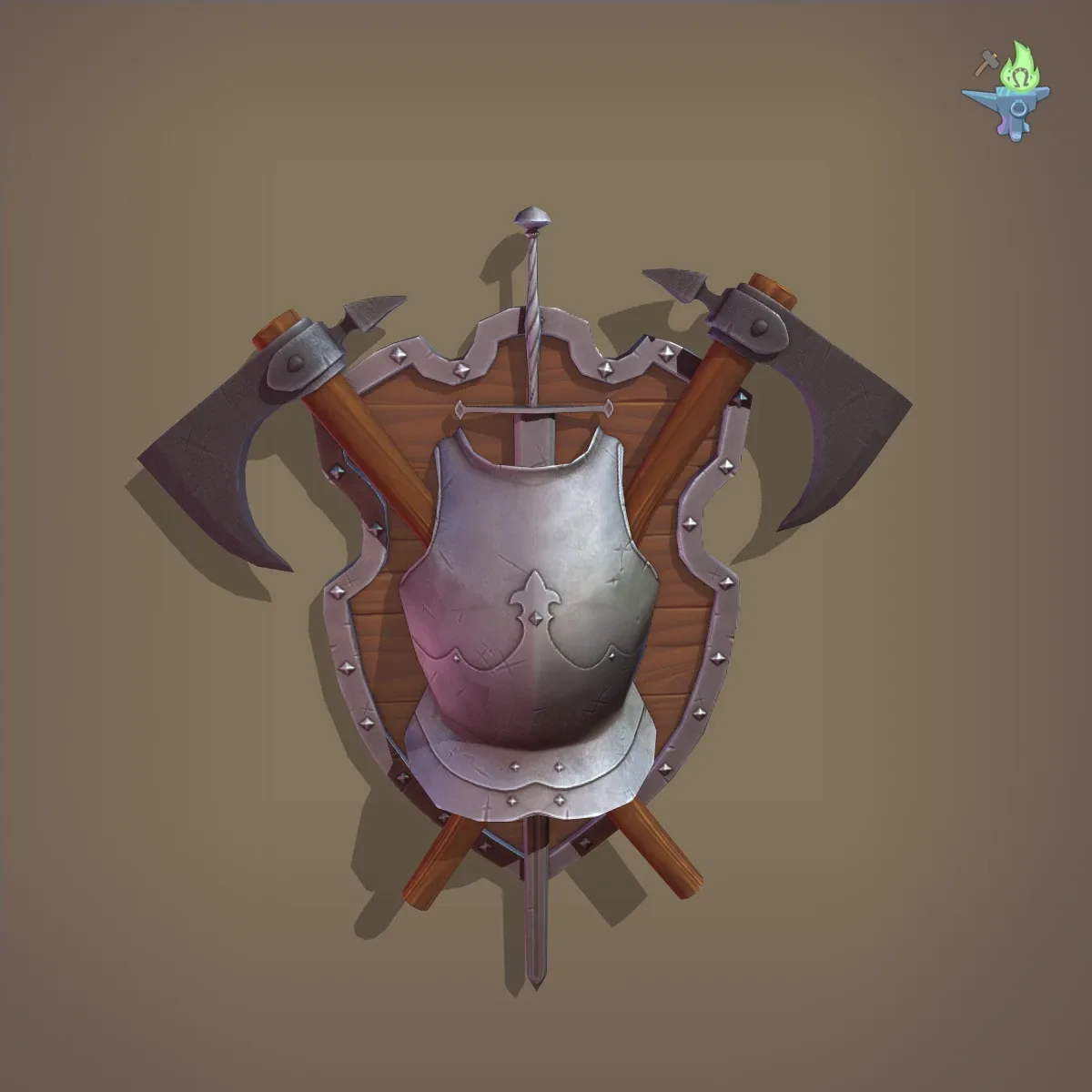 Ornamental Shield