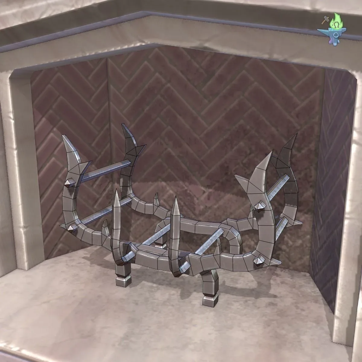 Neo Gothic Fireplace