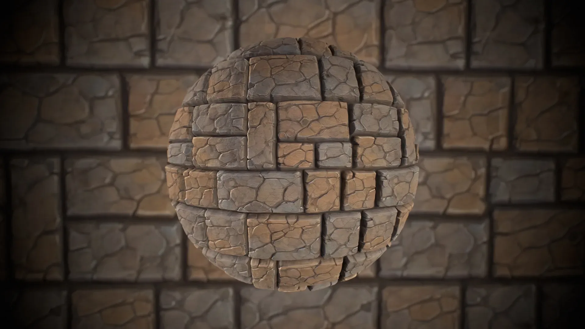 Stylized Stone Wall Textures 3