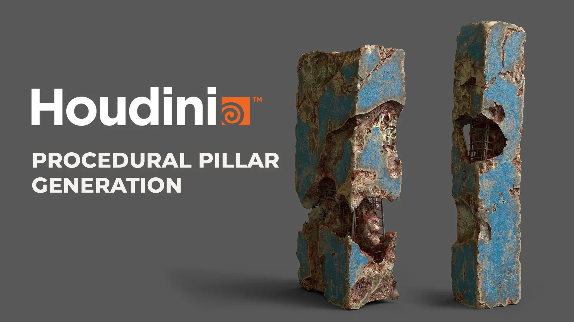 Houdini Tutorial Procedural Pillar Generation