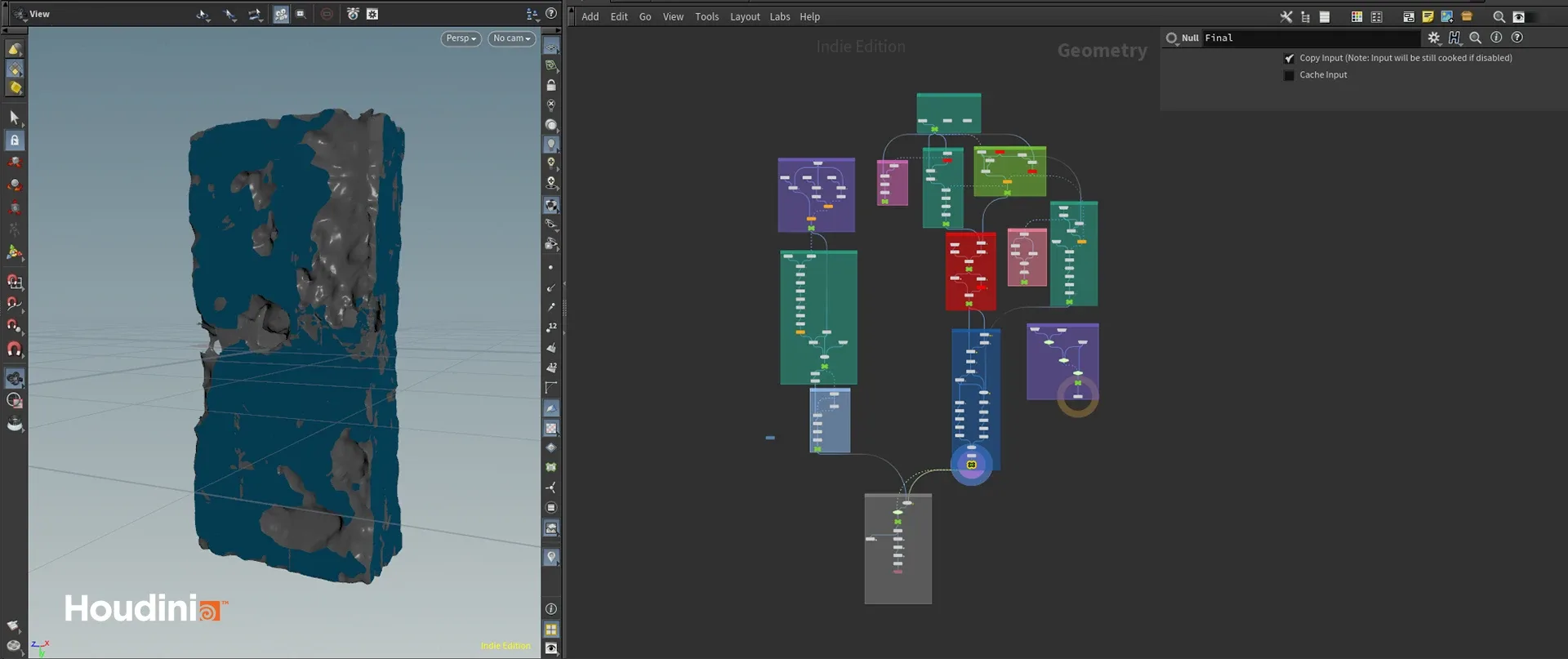 Houdini Tutorial Procedural Pillar Generation