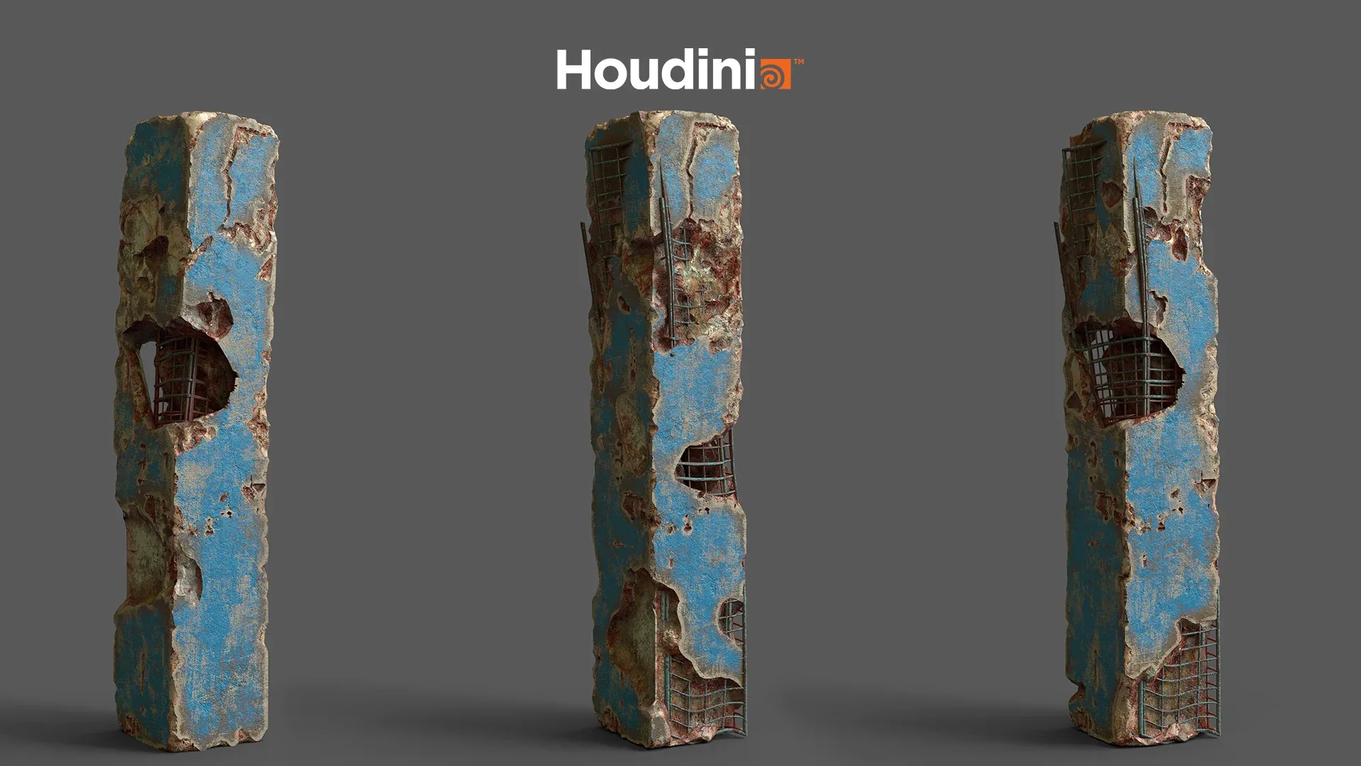 Houdini Tutorial Procedural Pillar Generation