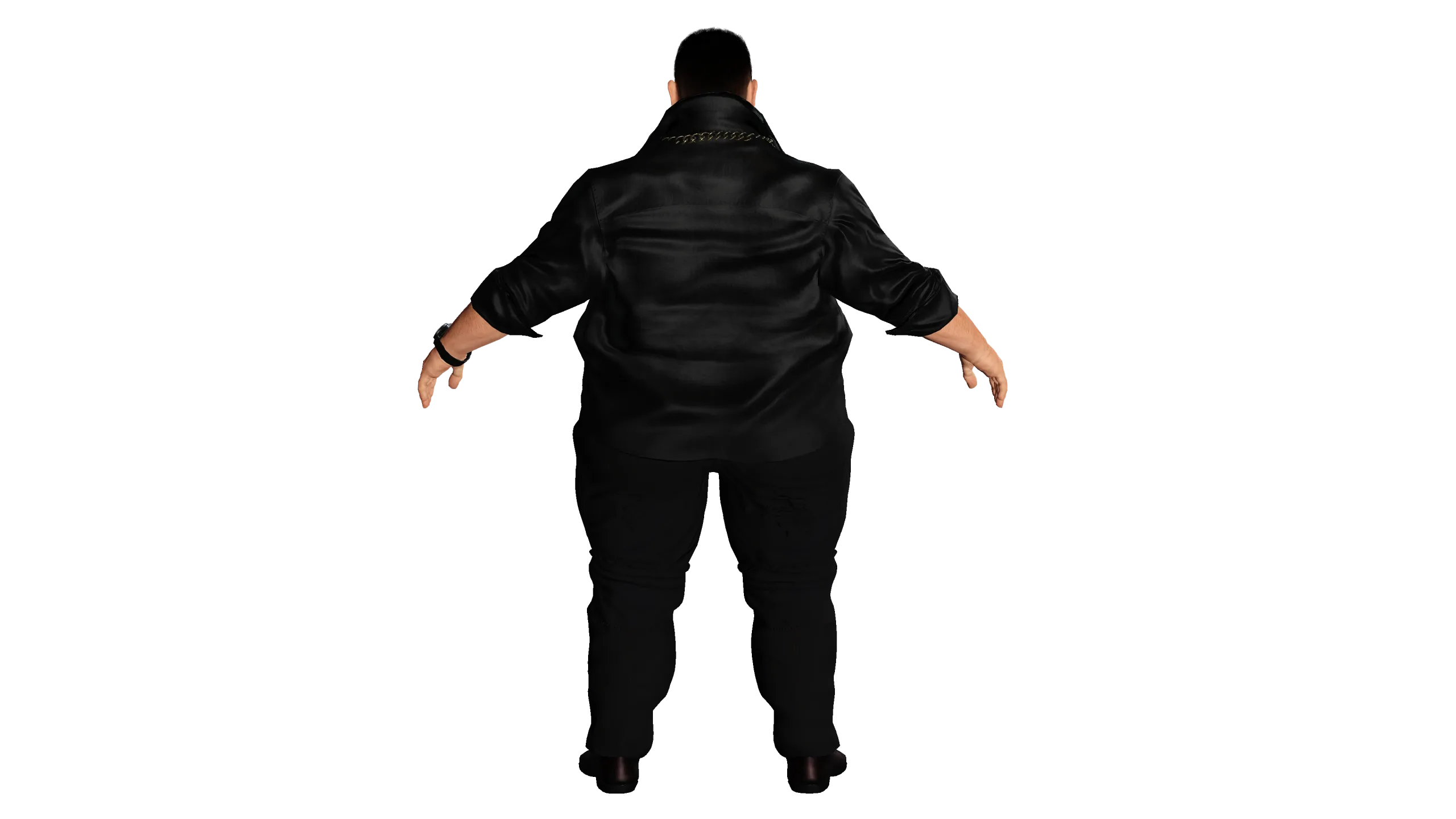 AAA 3D REALISTIC HUMAN MALE CHARACTER - ASIAN FAT BUSINESSMAN