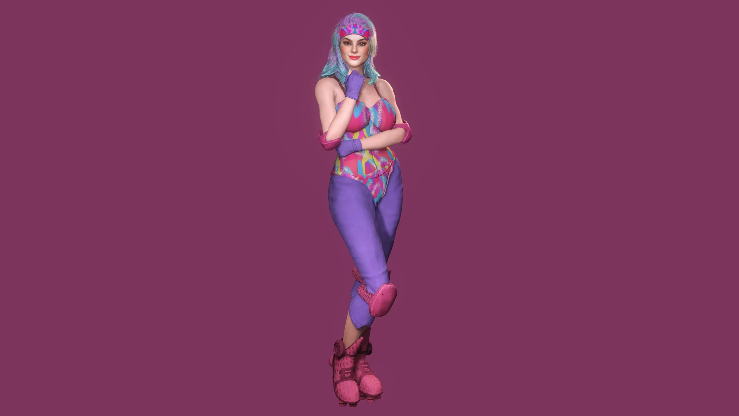 AAA 3D MODEL  BARBIE GIRL-REALISTIC GAME CHARACTER