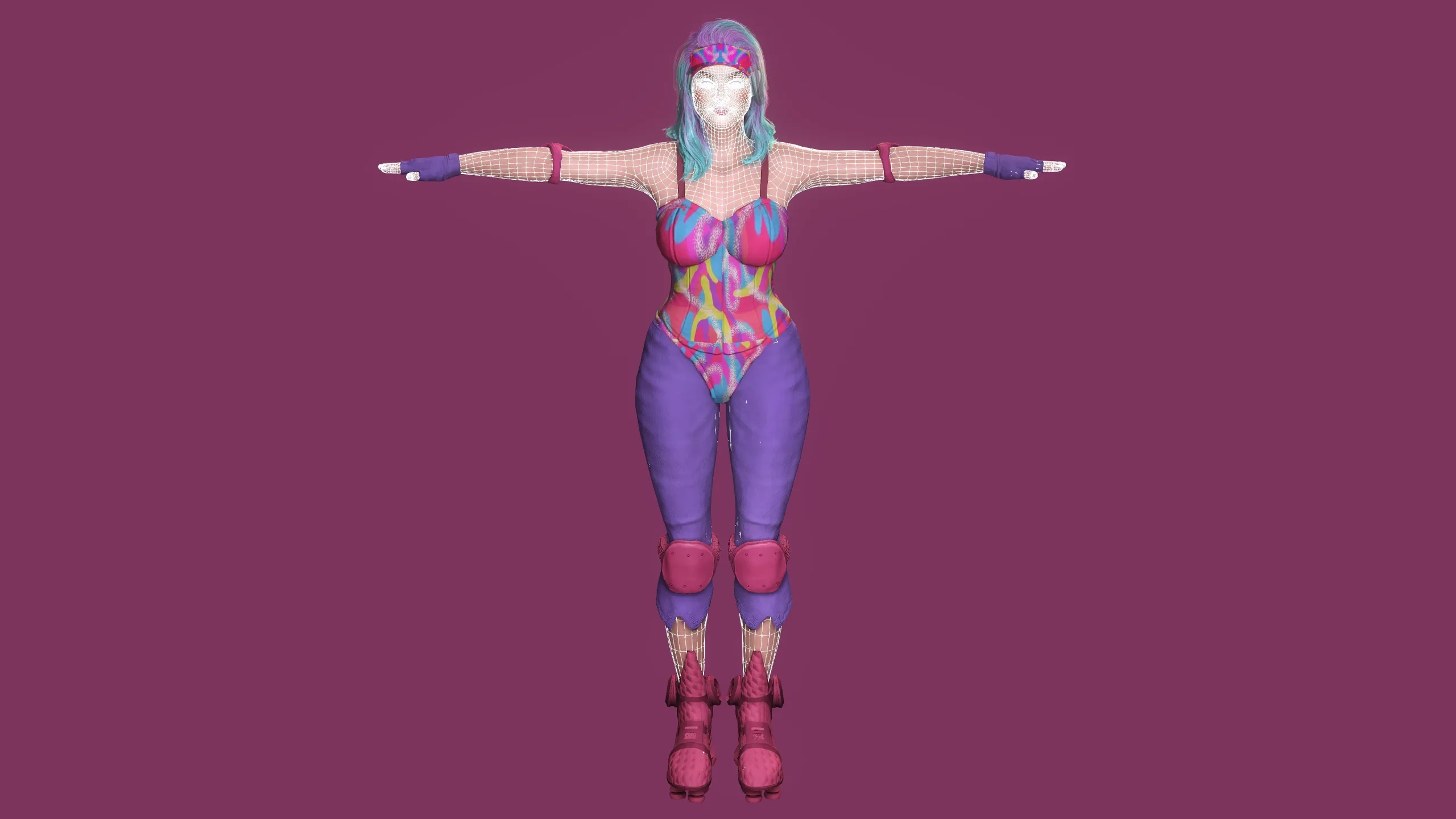 AAA 3D MODEL  BARBIE GIRL-REALISTIC GAME CHARACTER