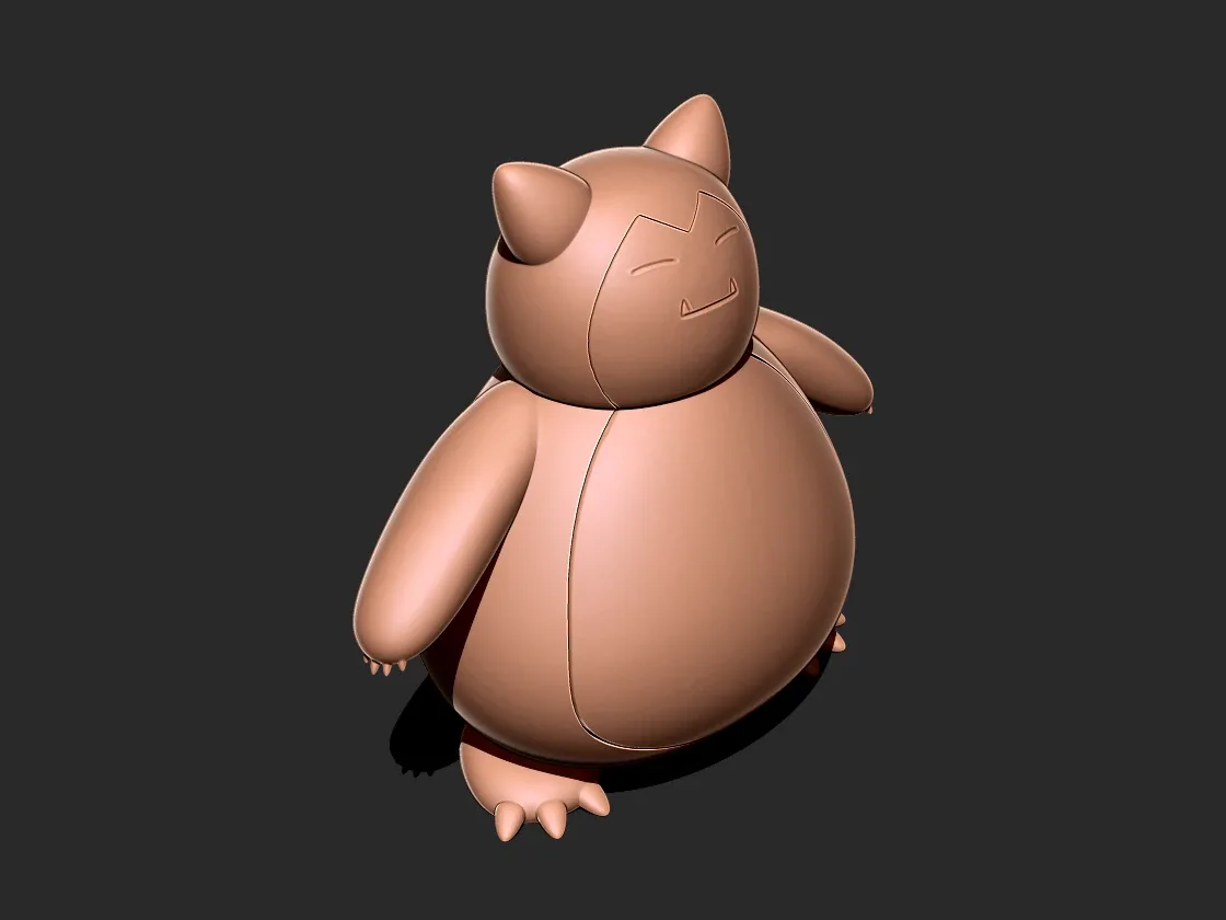 Snorlax - Pokemon 3D print model