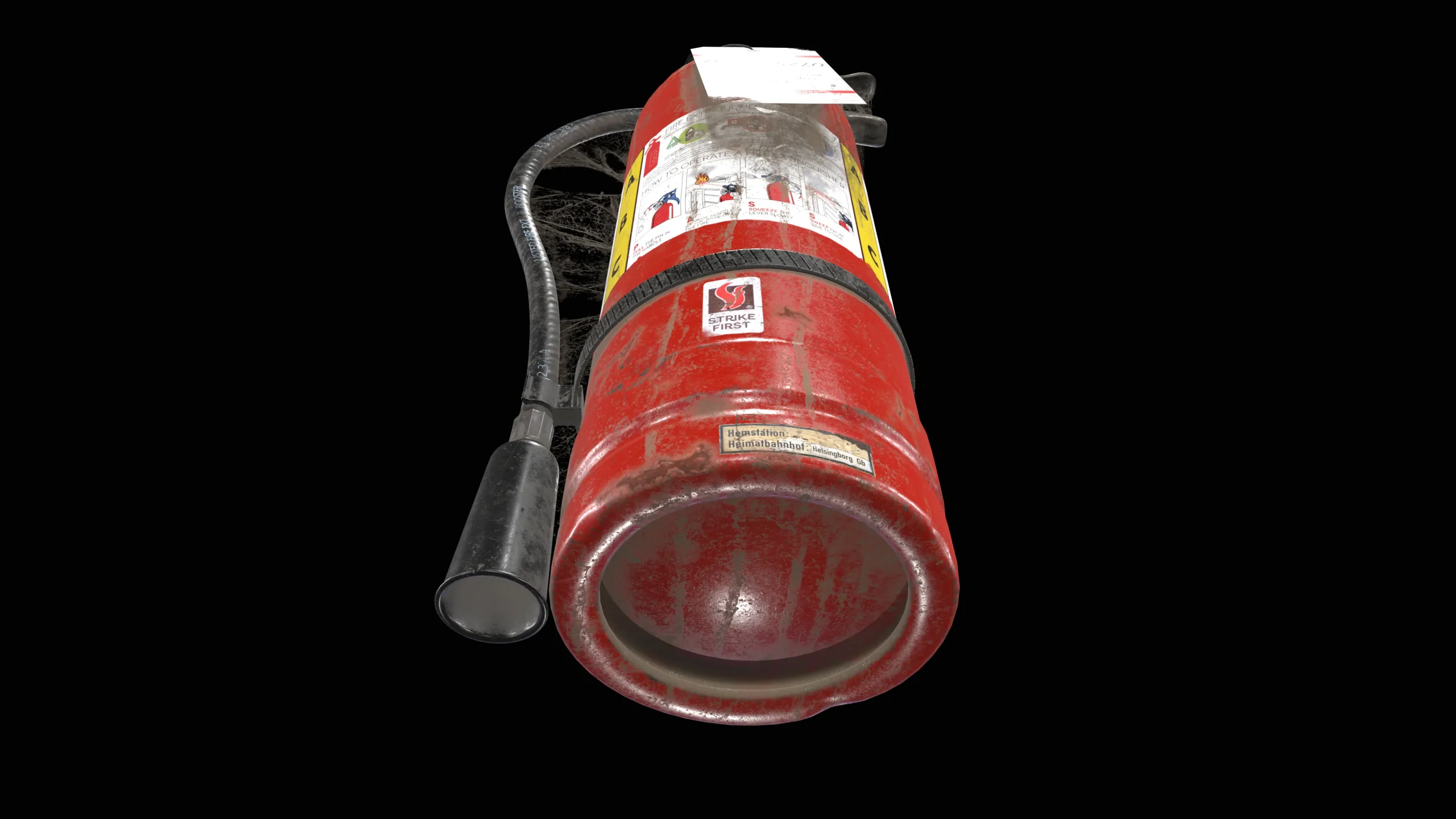 Fire extinguisher(Low Poly)