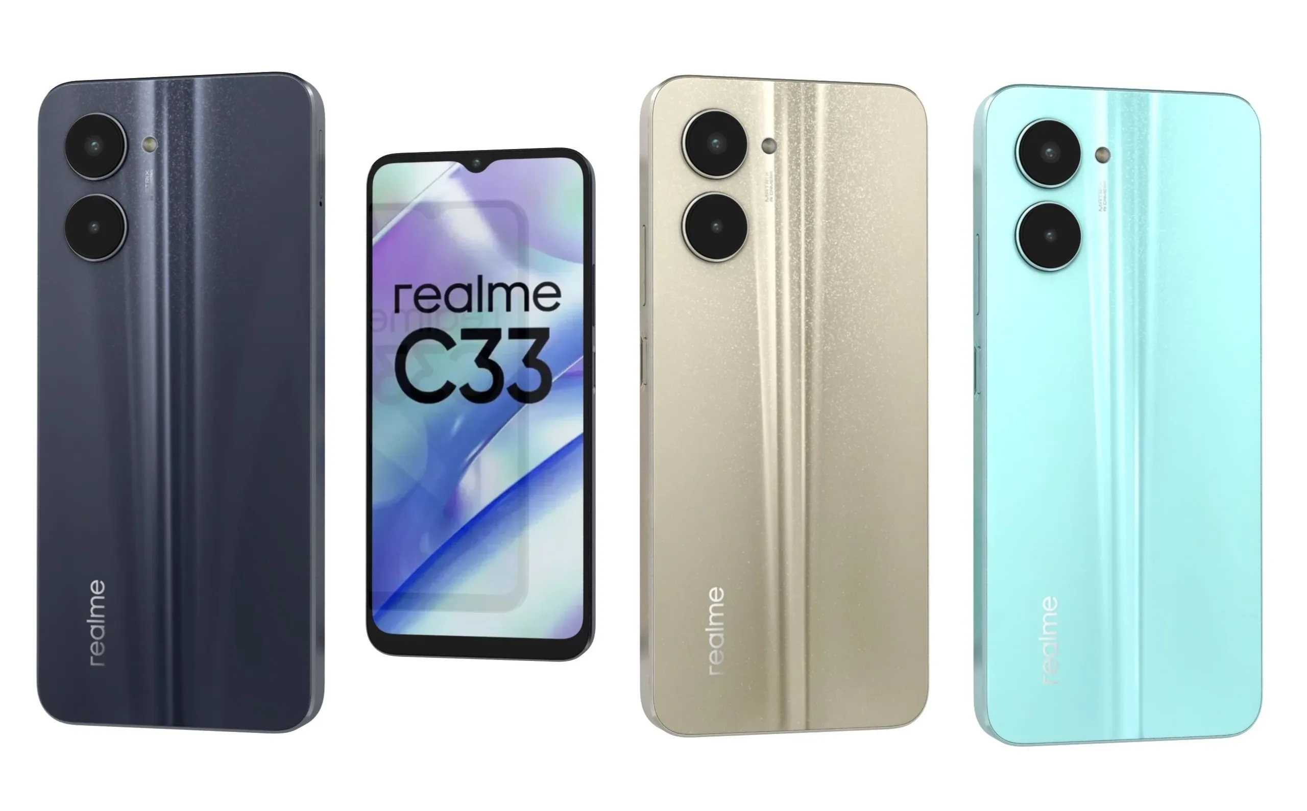 Realme C33 2023 All Colors