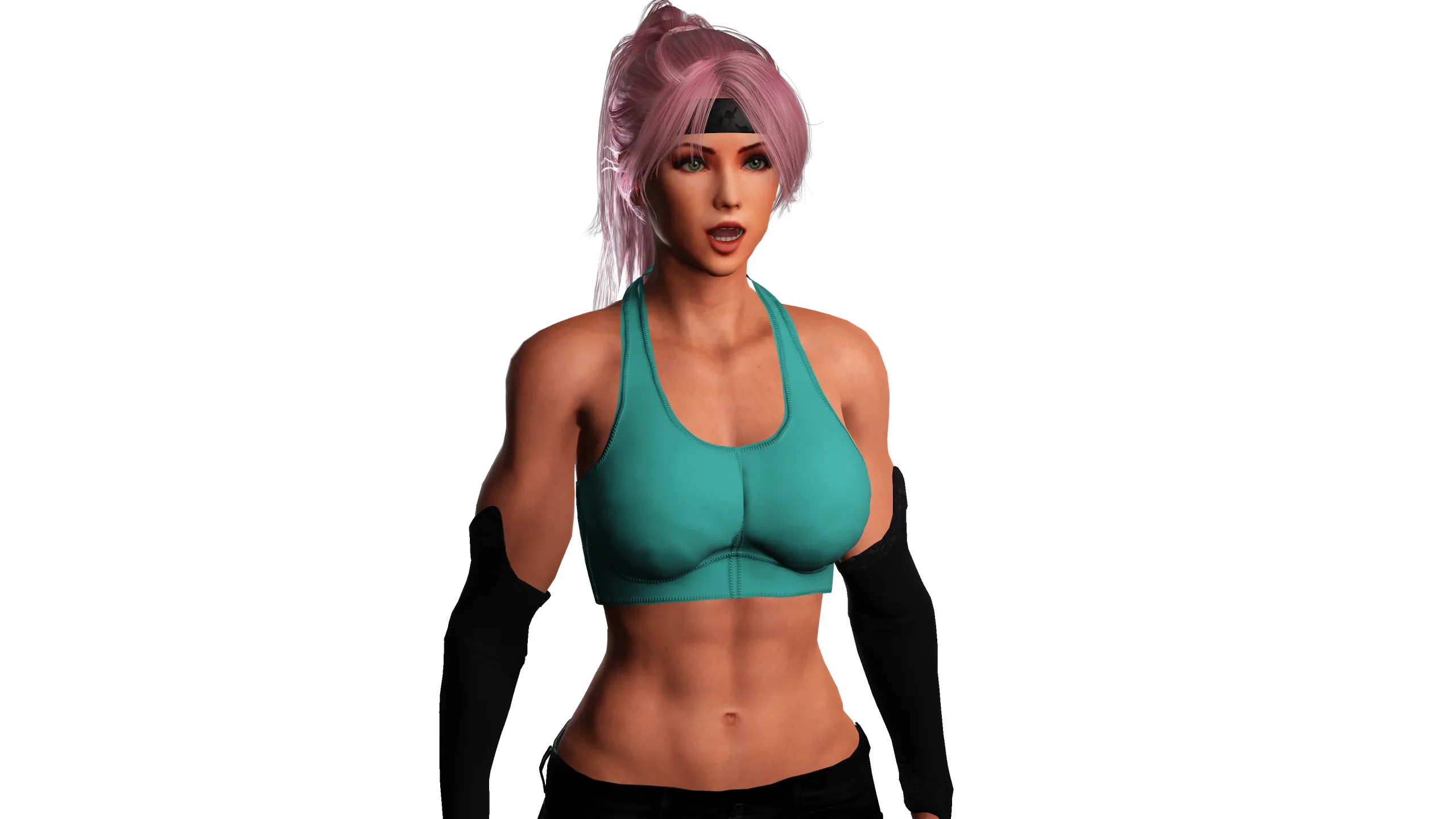 AAA 3D MUSCULAR BARBIE STREET STYLE-REALISTIC GAME CHARACTER