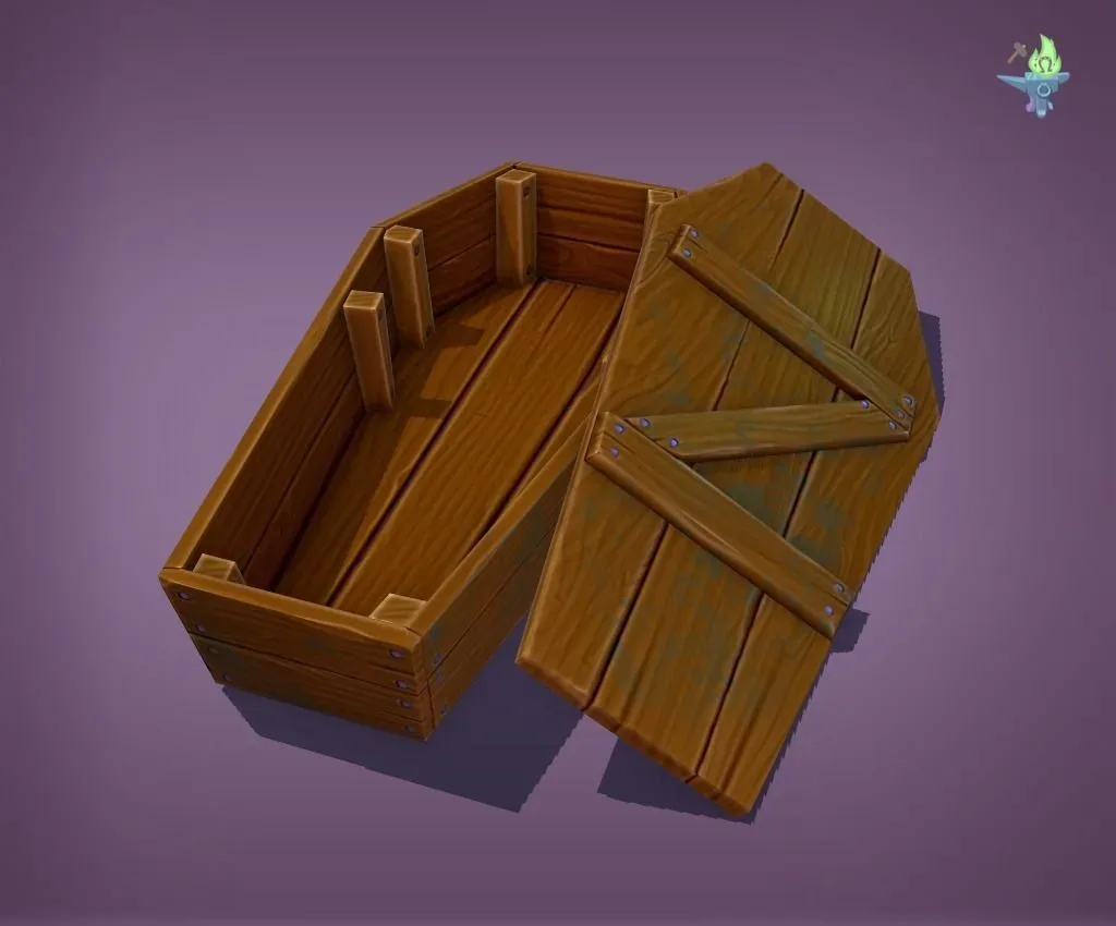 Game ready Coffin