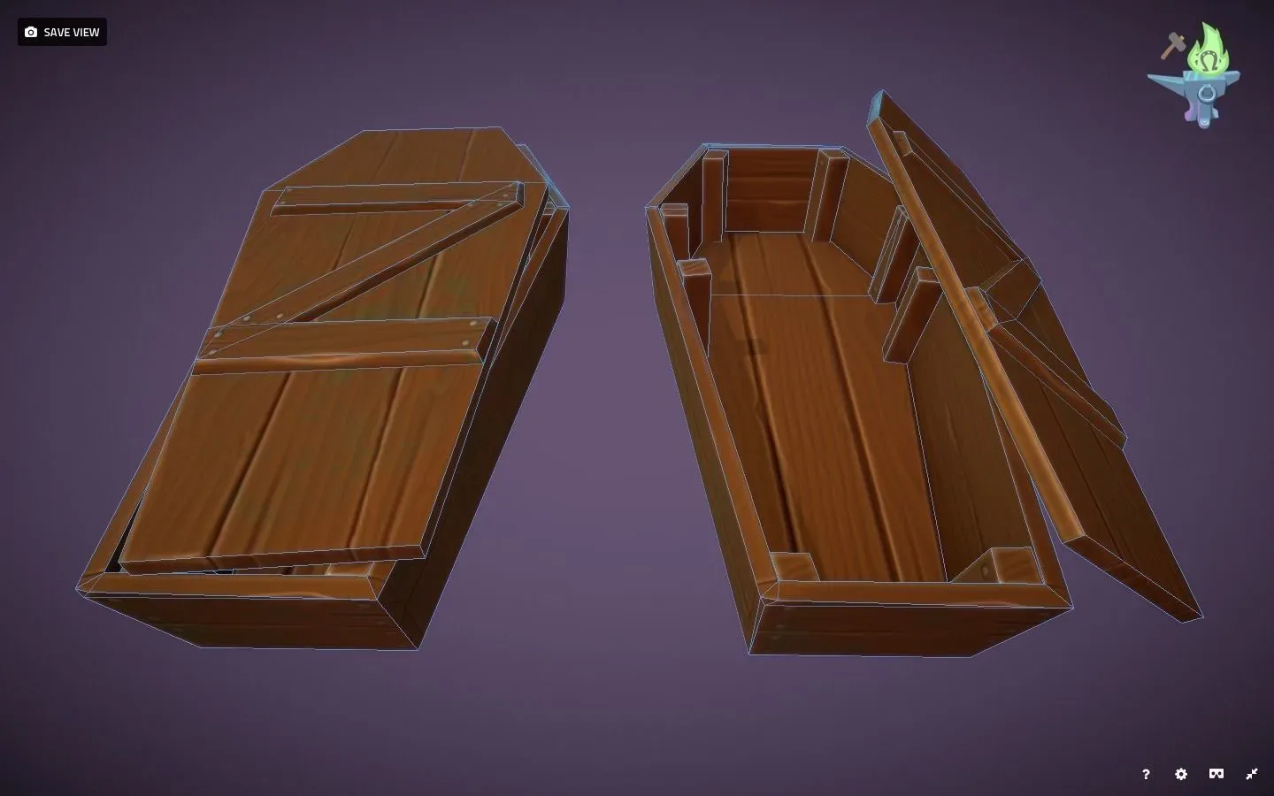 Game ready Coffin