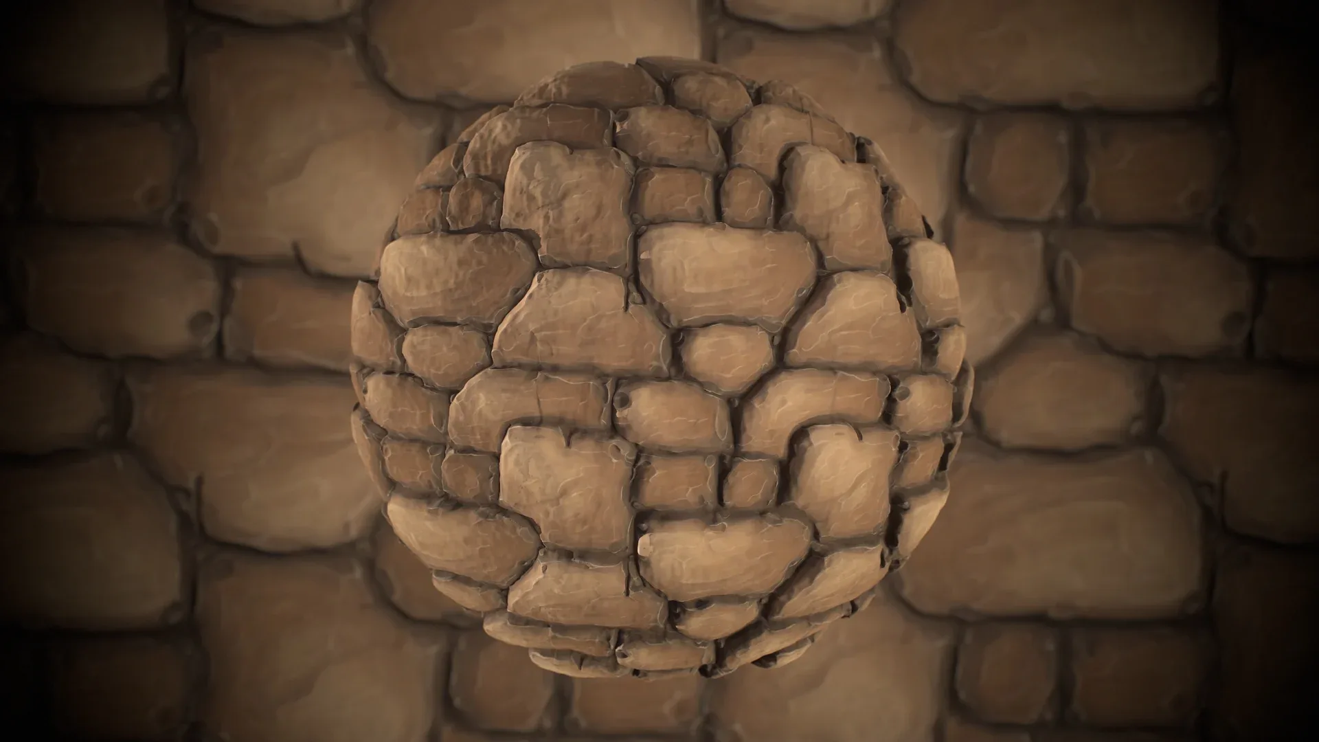 Stylized Stone Wall Texture Pack 4