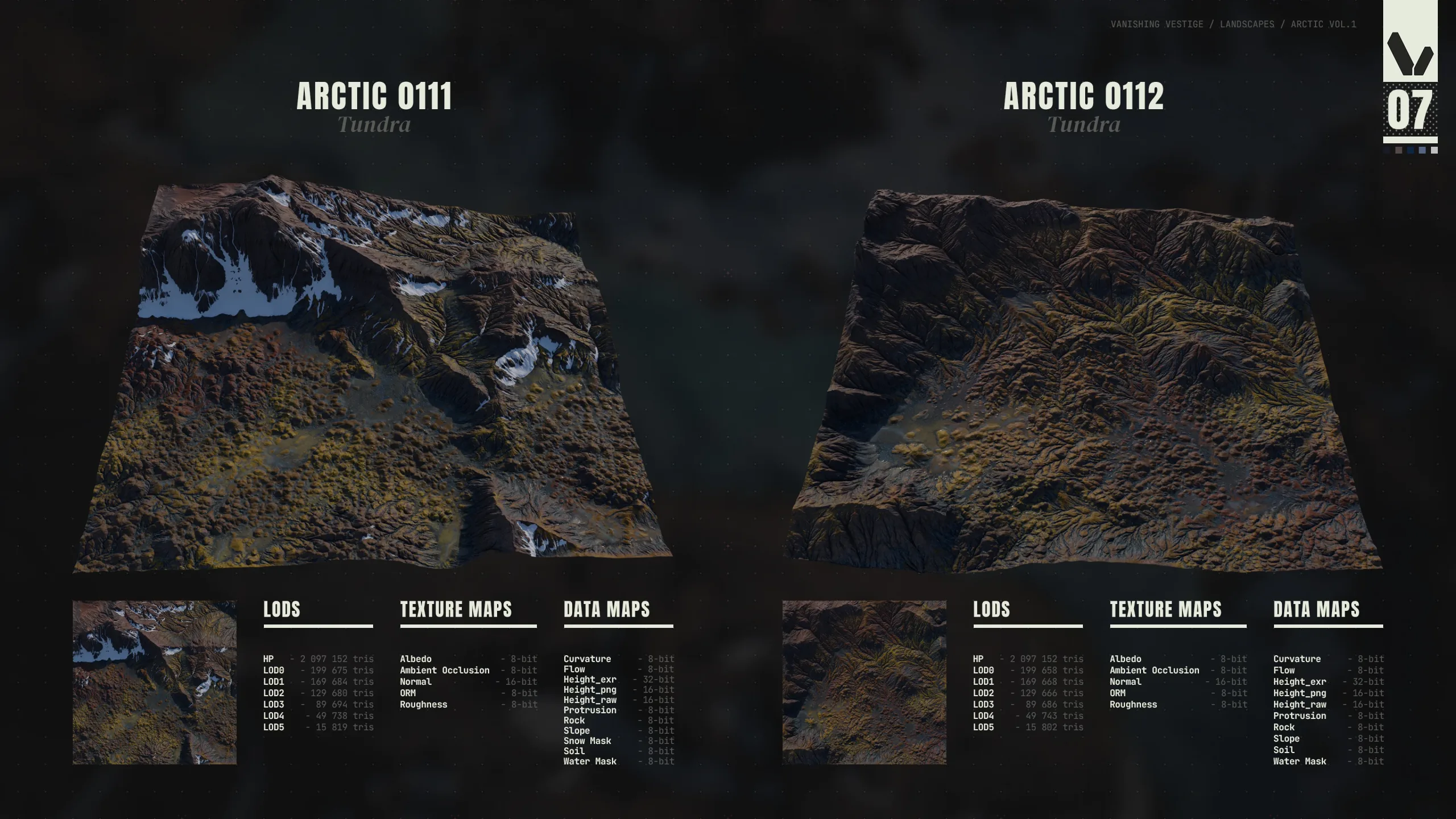 8k Landscapes - Arctic Vol.1