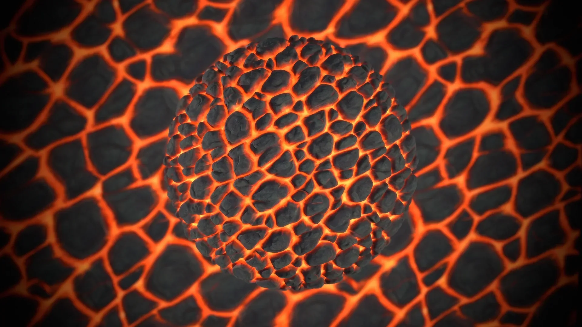 Stylized Lava Texture Pack