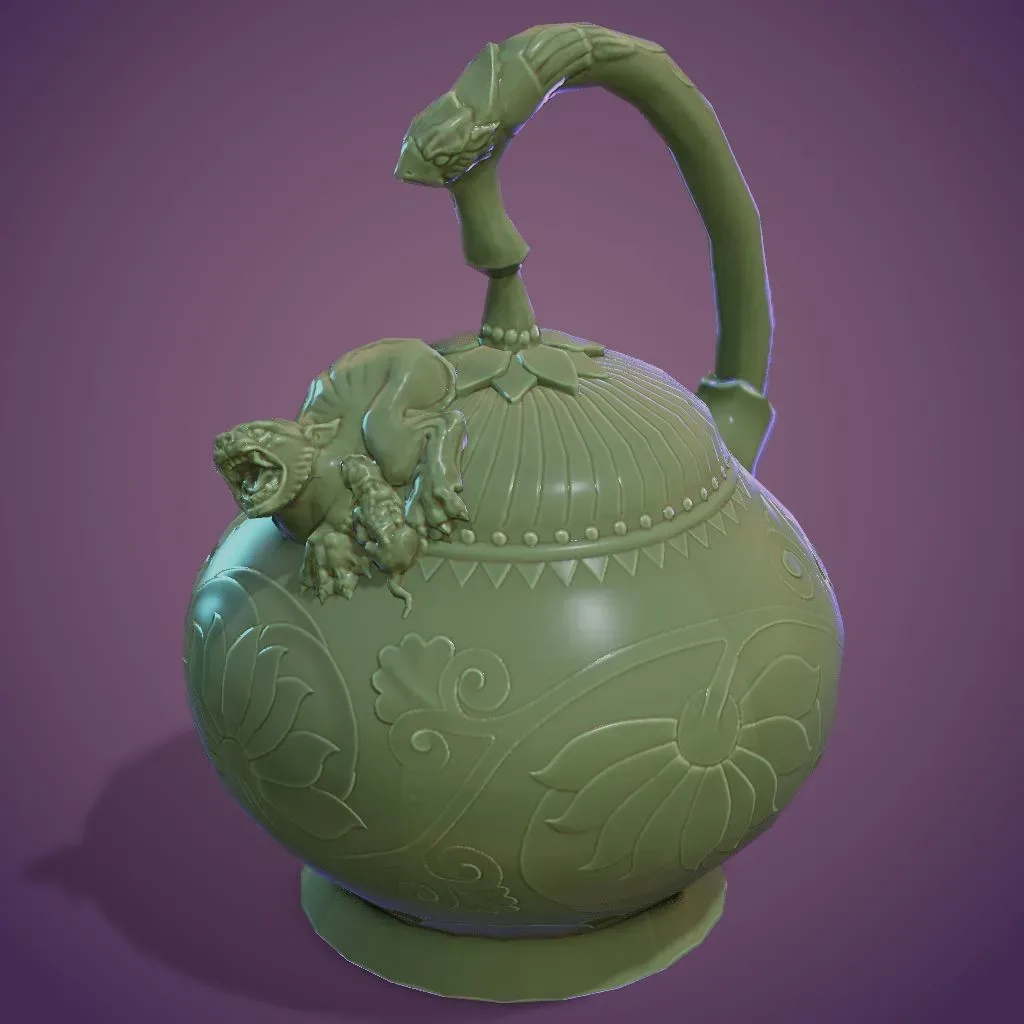 Yaozhou Porcelain Mystery Teapot