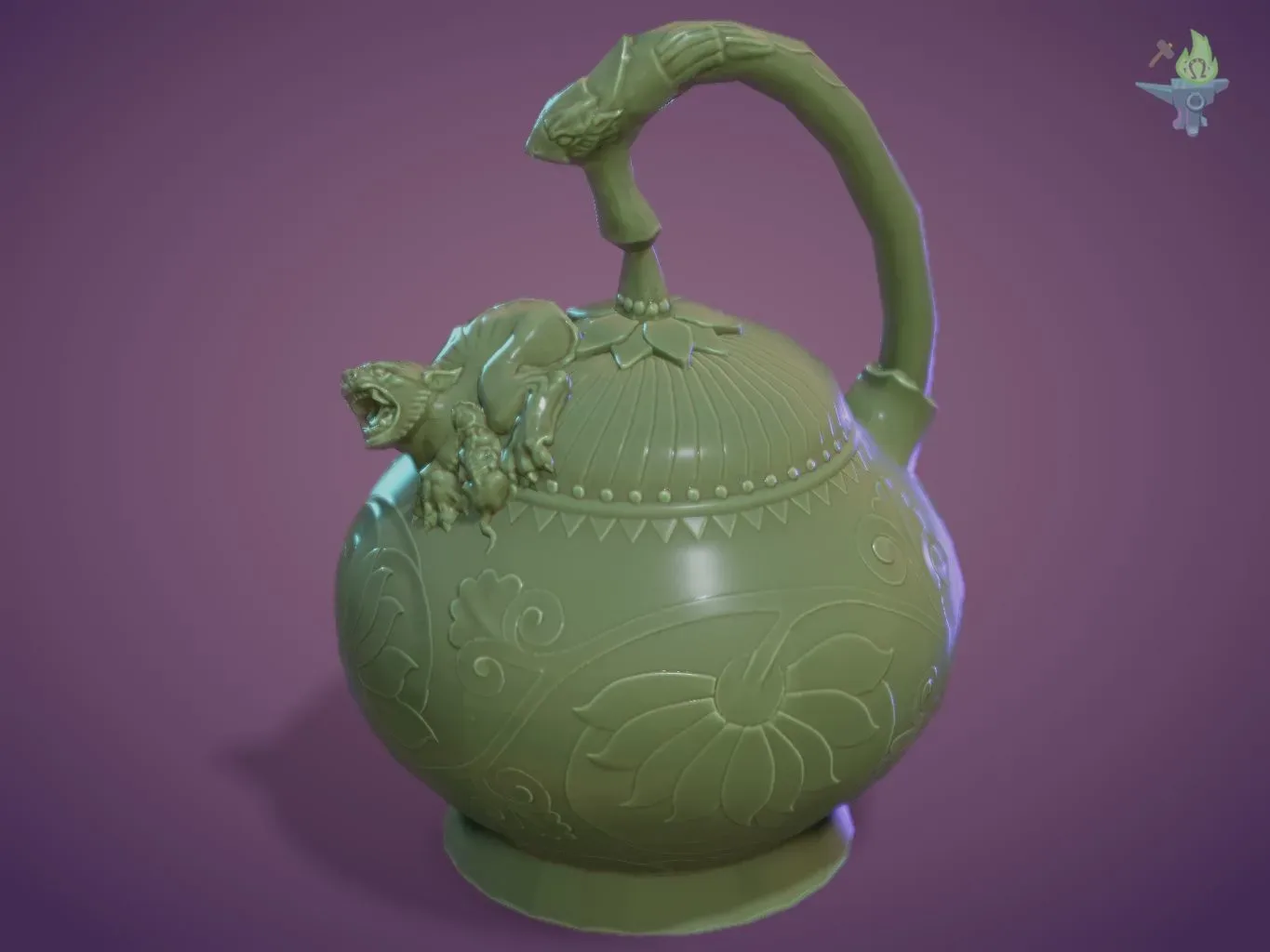 Yaozhou Porcelain Mystery Teapot
