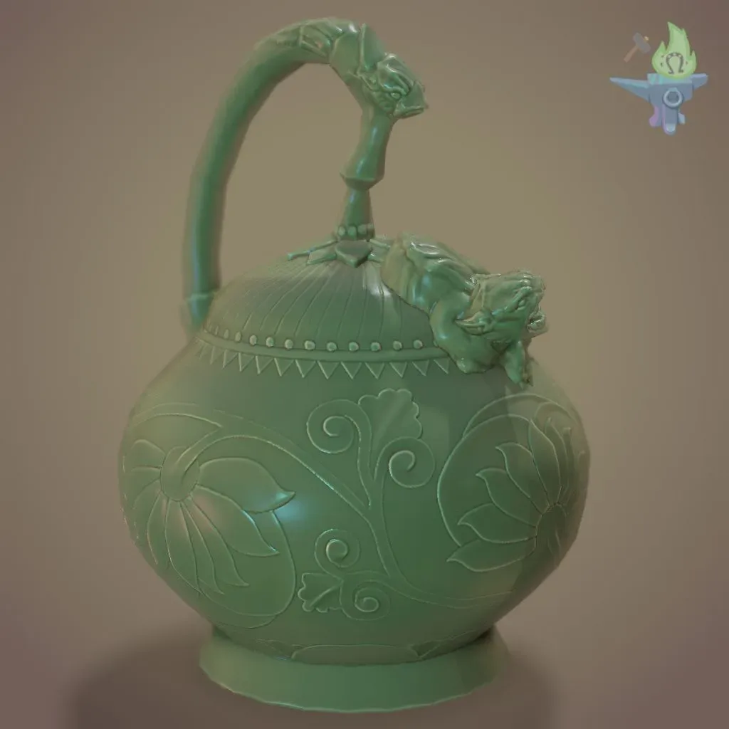 Yaozhou Porcelain Mystery Teapot