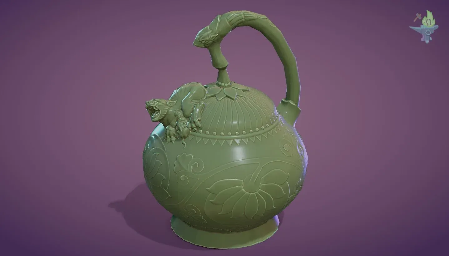 Yaozhou Porcelain Mystery Teapot