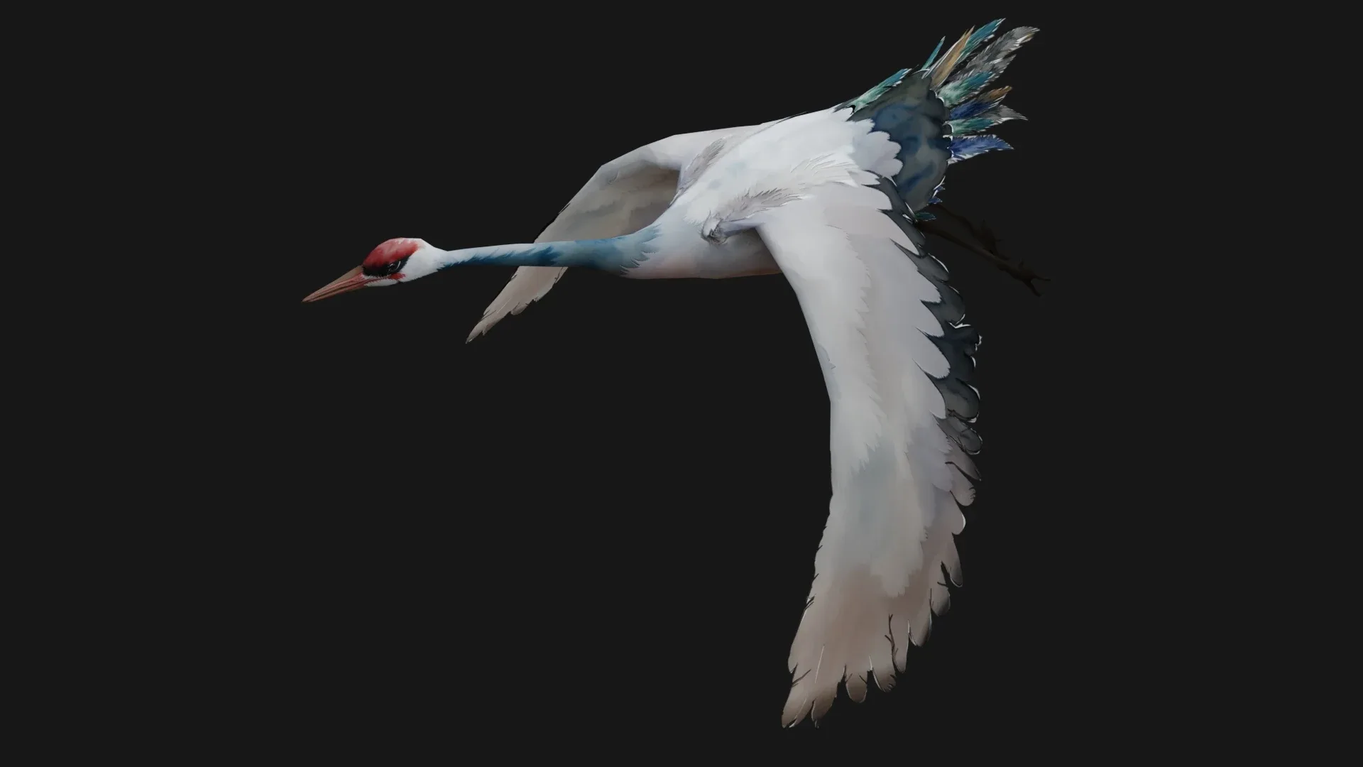 Crane Bird_A5