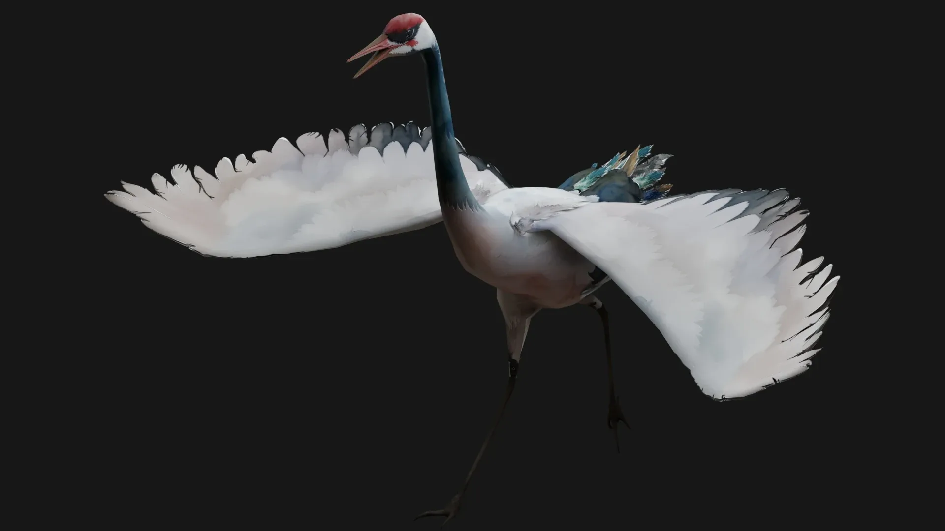 Crane Bird_A5