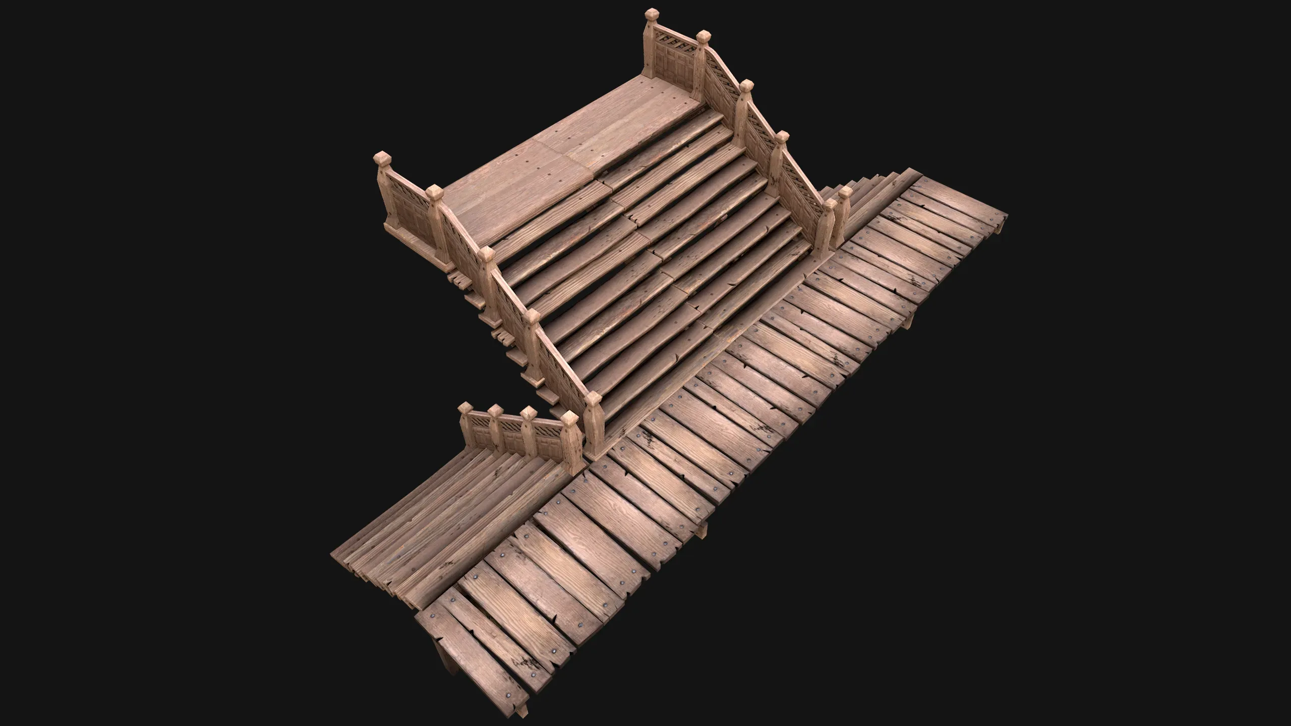 Medieval Staircase Stairwell