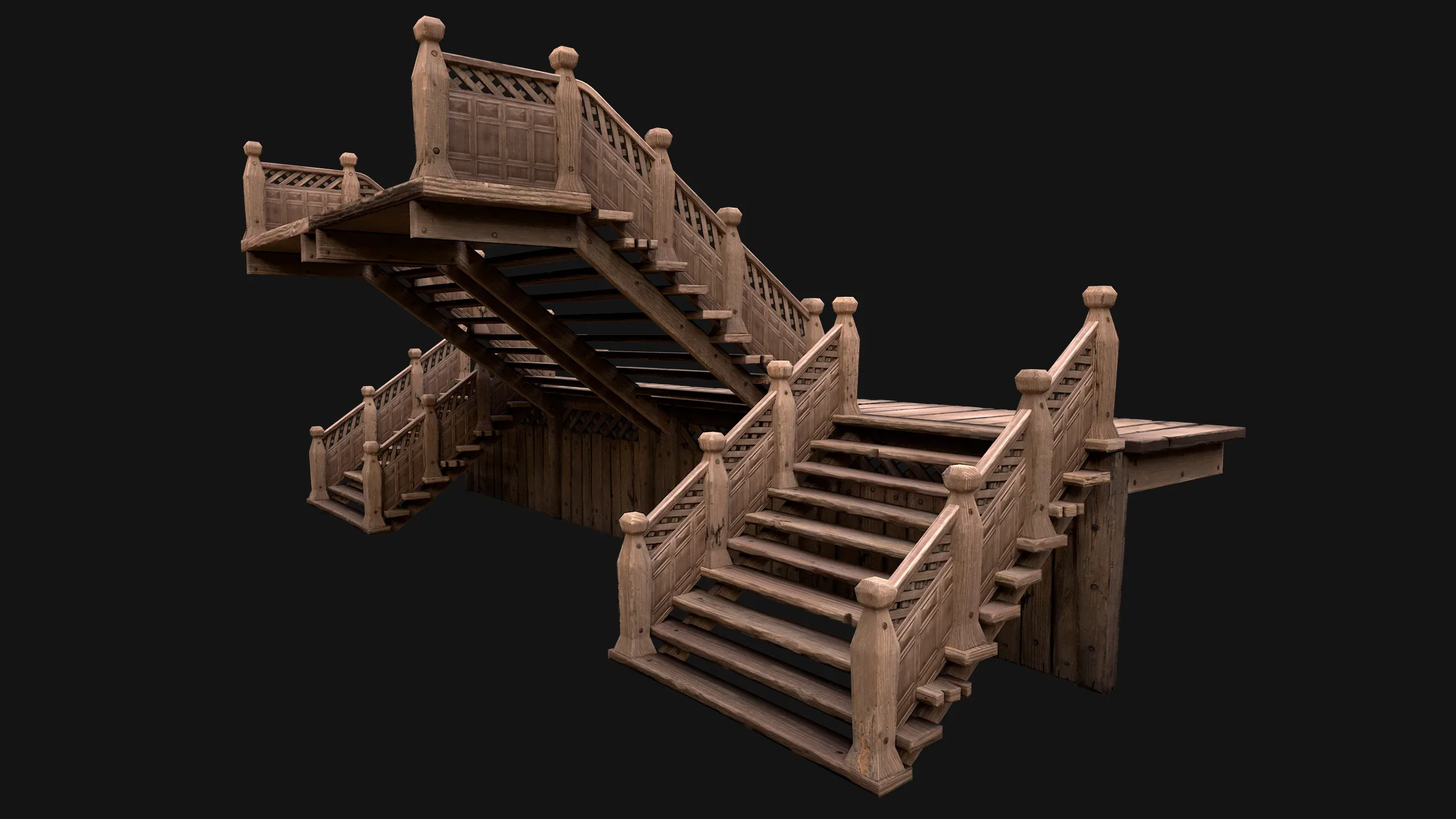 Medieval Staircase Stairwell