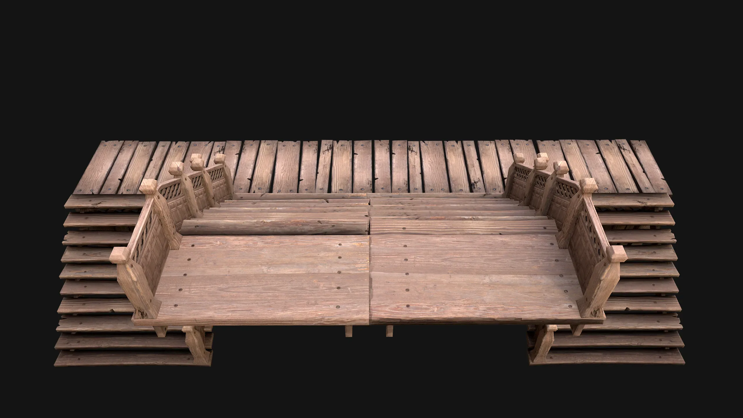 Medieval Staircase Stairwell