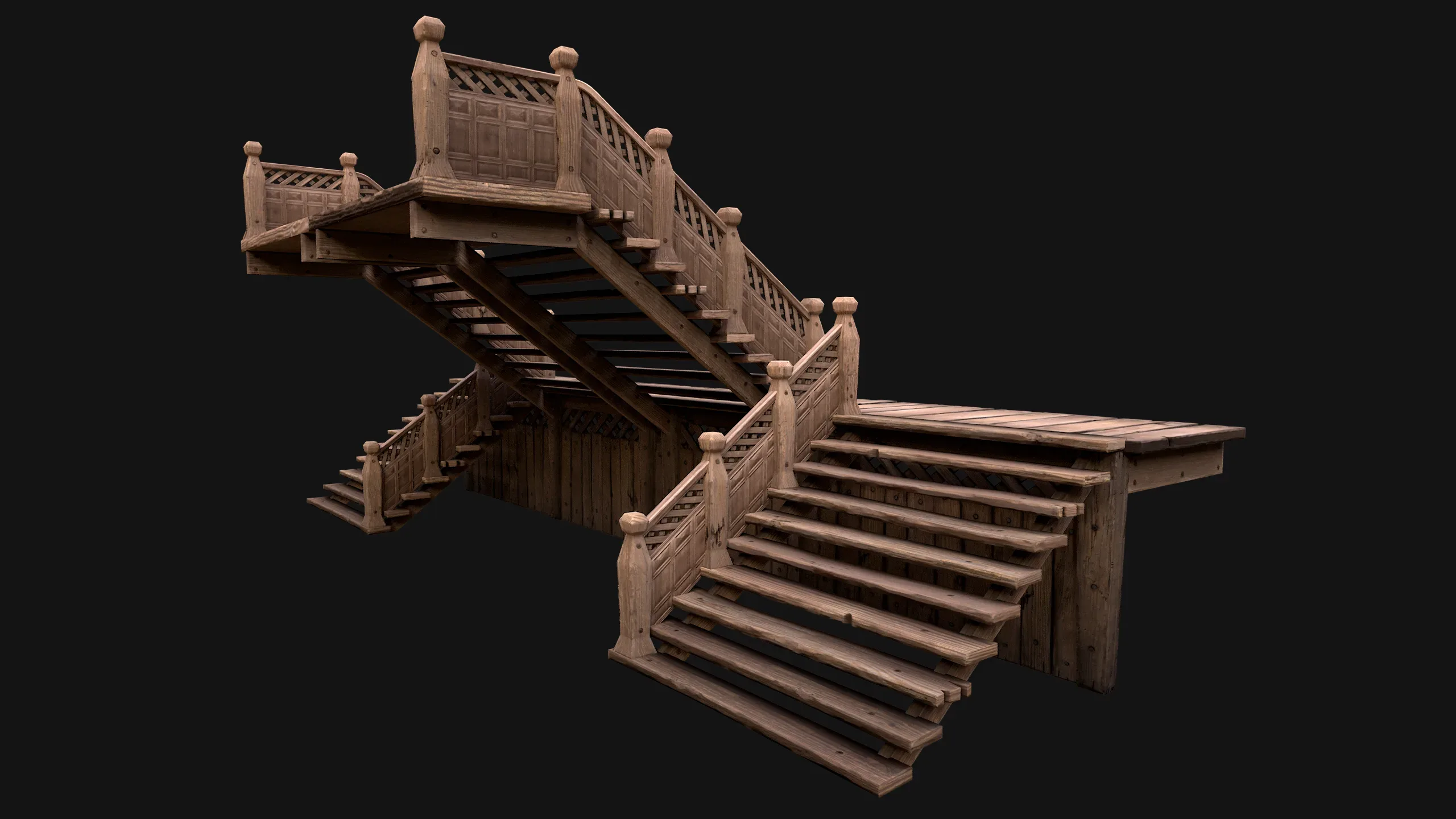 Medieval Staircase Stairwell
