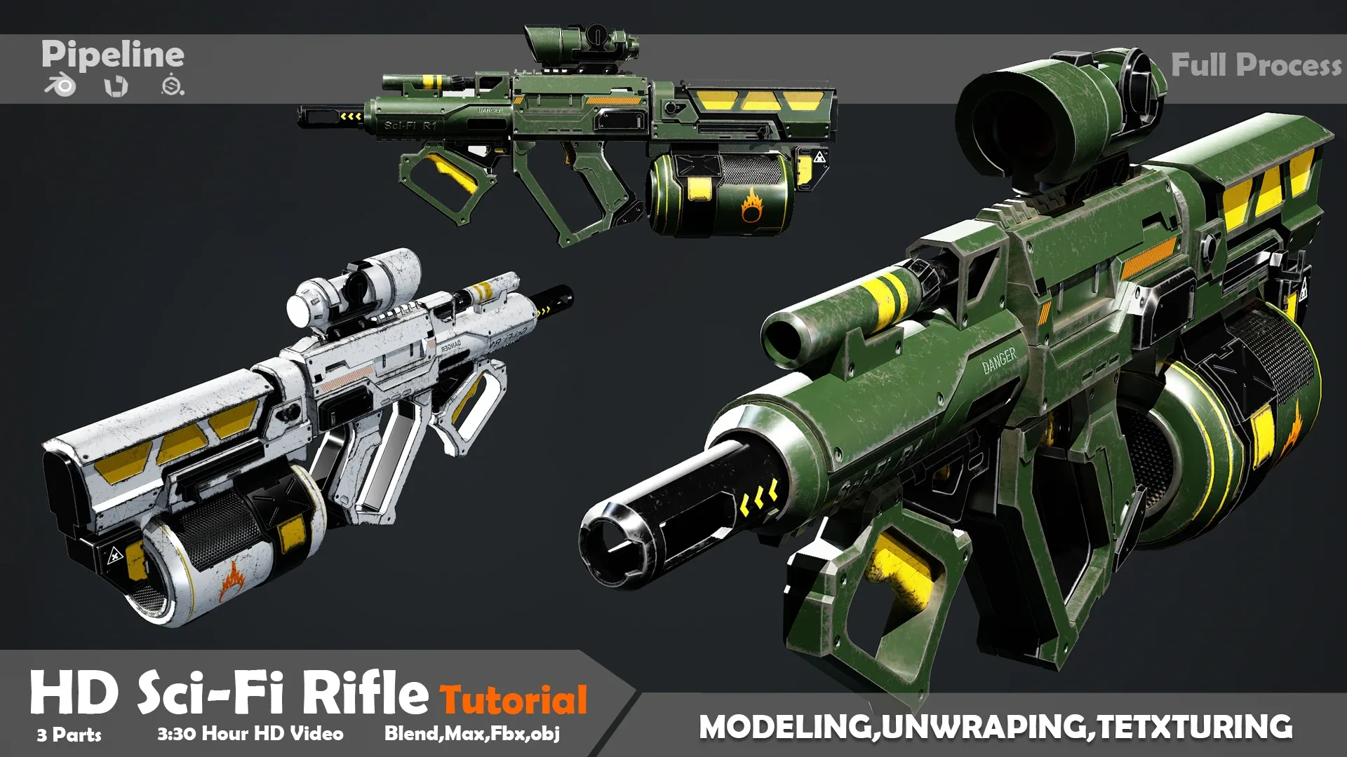Sci-fi Bundle 1 (Tutorials)