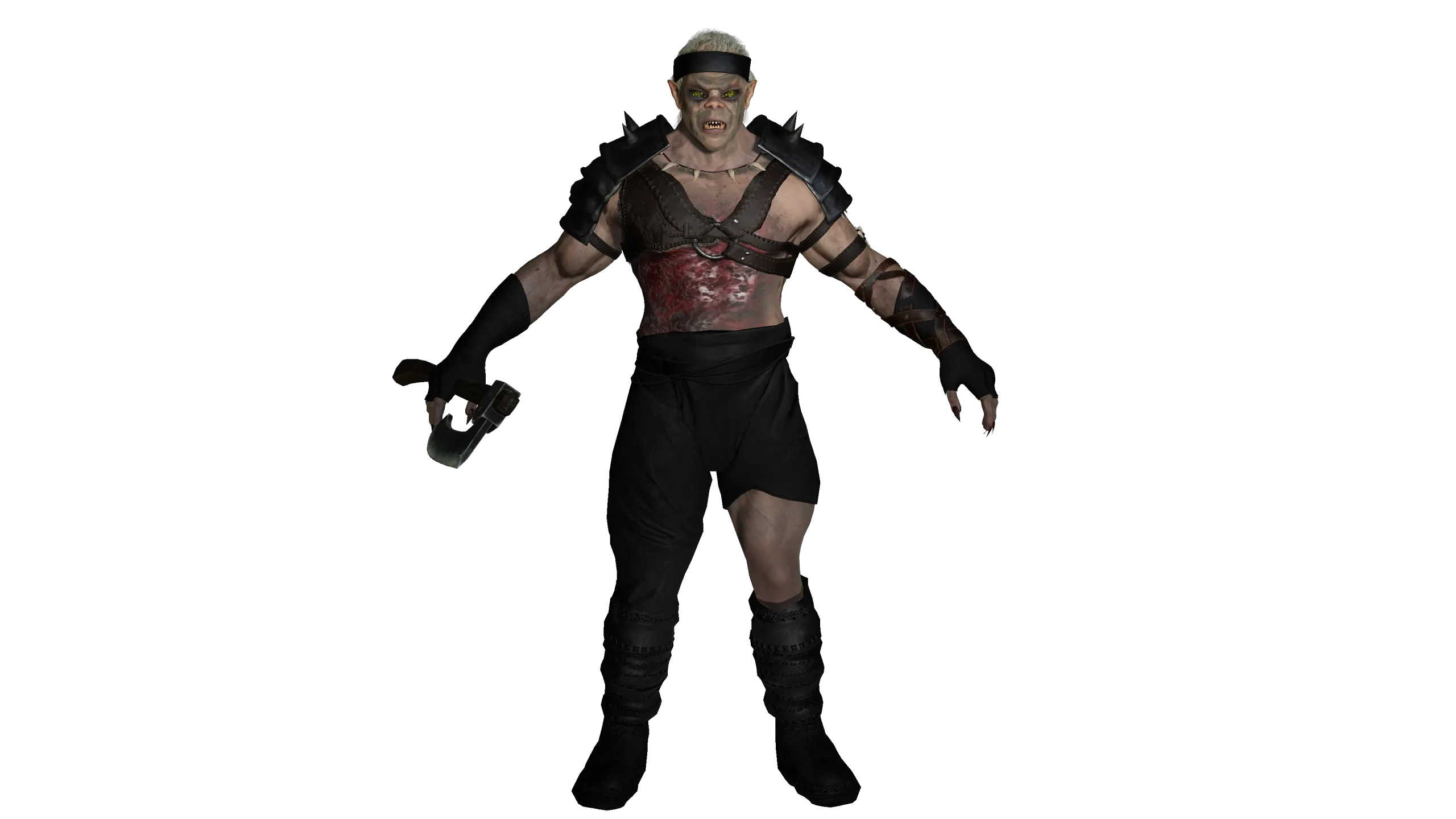 AAA 3D REALISTIC CHARACTER - THE WOUNDED MONSTER 03