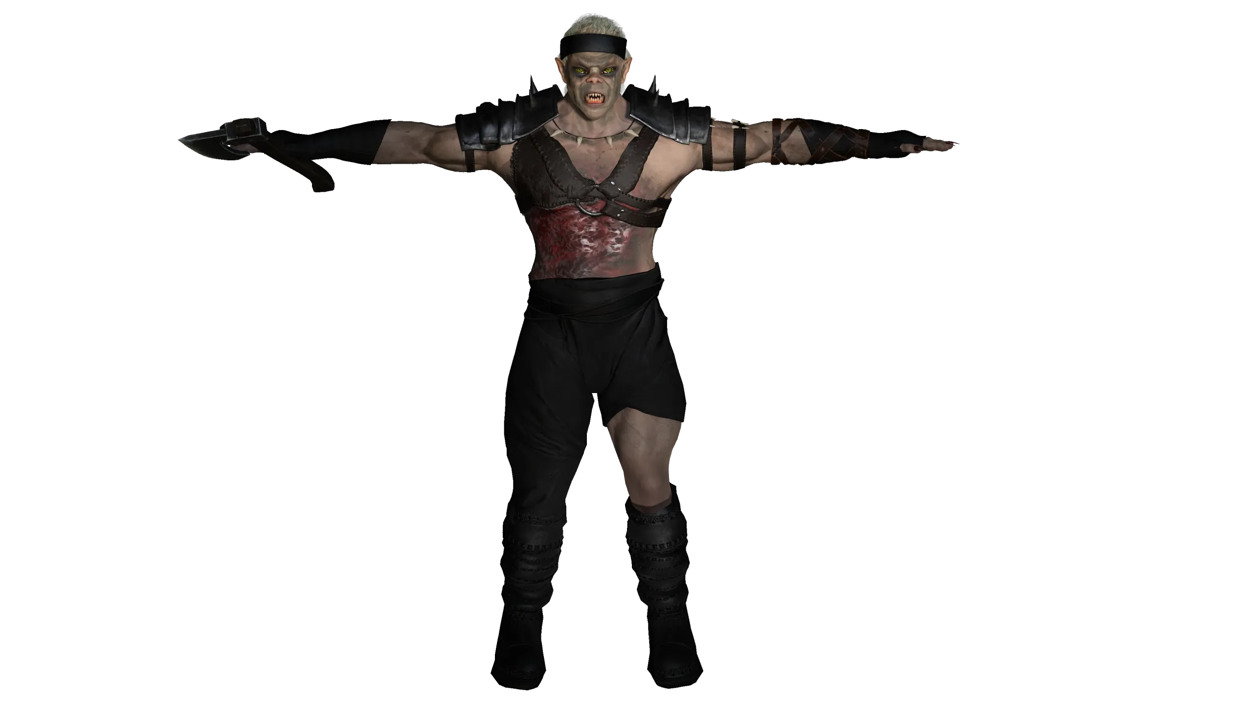 AAA 3D REALISTIC CHARACTER - THE WOUNDED MONSTER 03