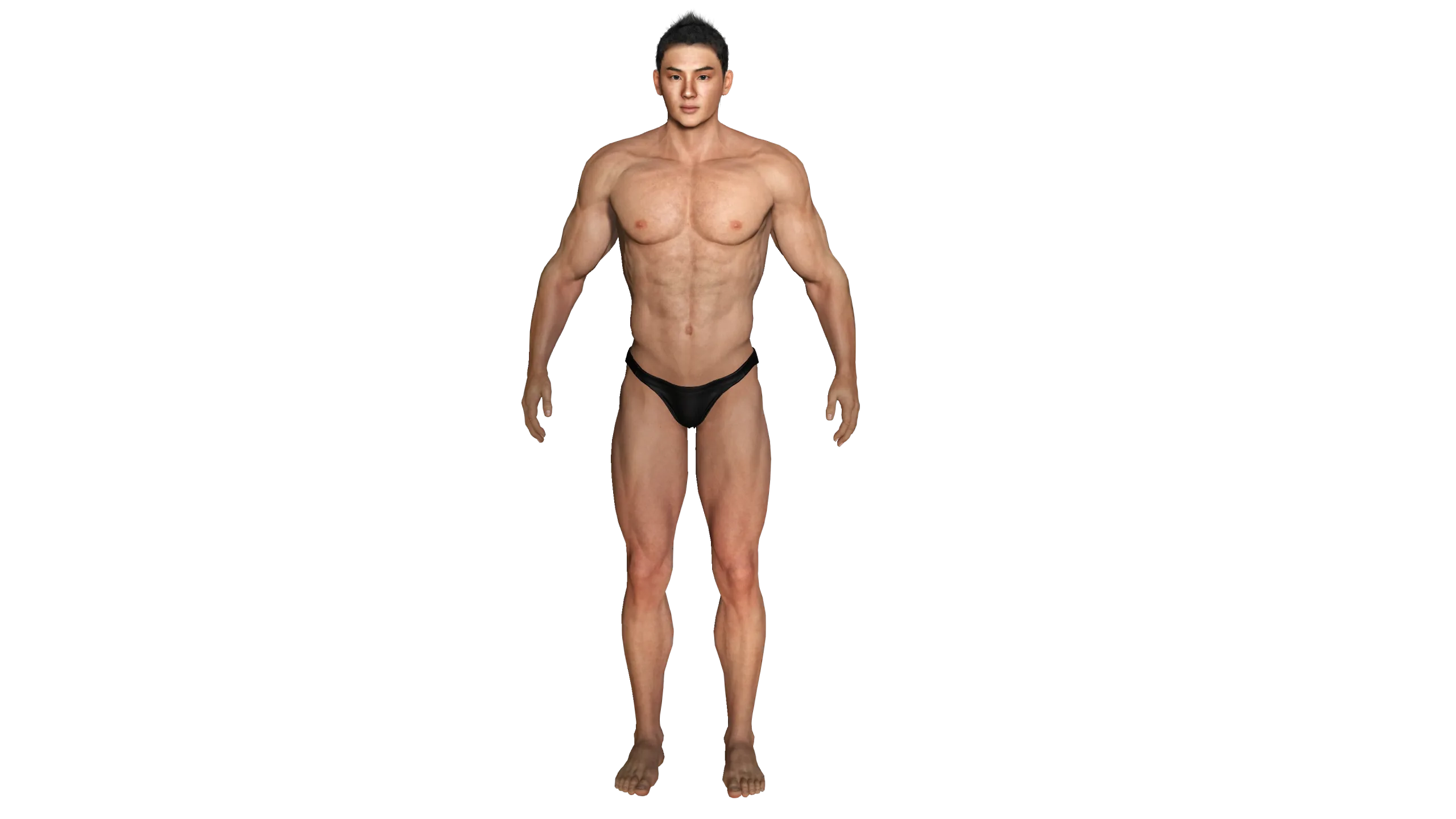 AAA 3D REALISTIC ASIAN MALE 02 - HUMAN RIGGED CHARACTER