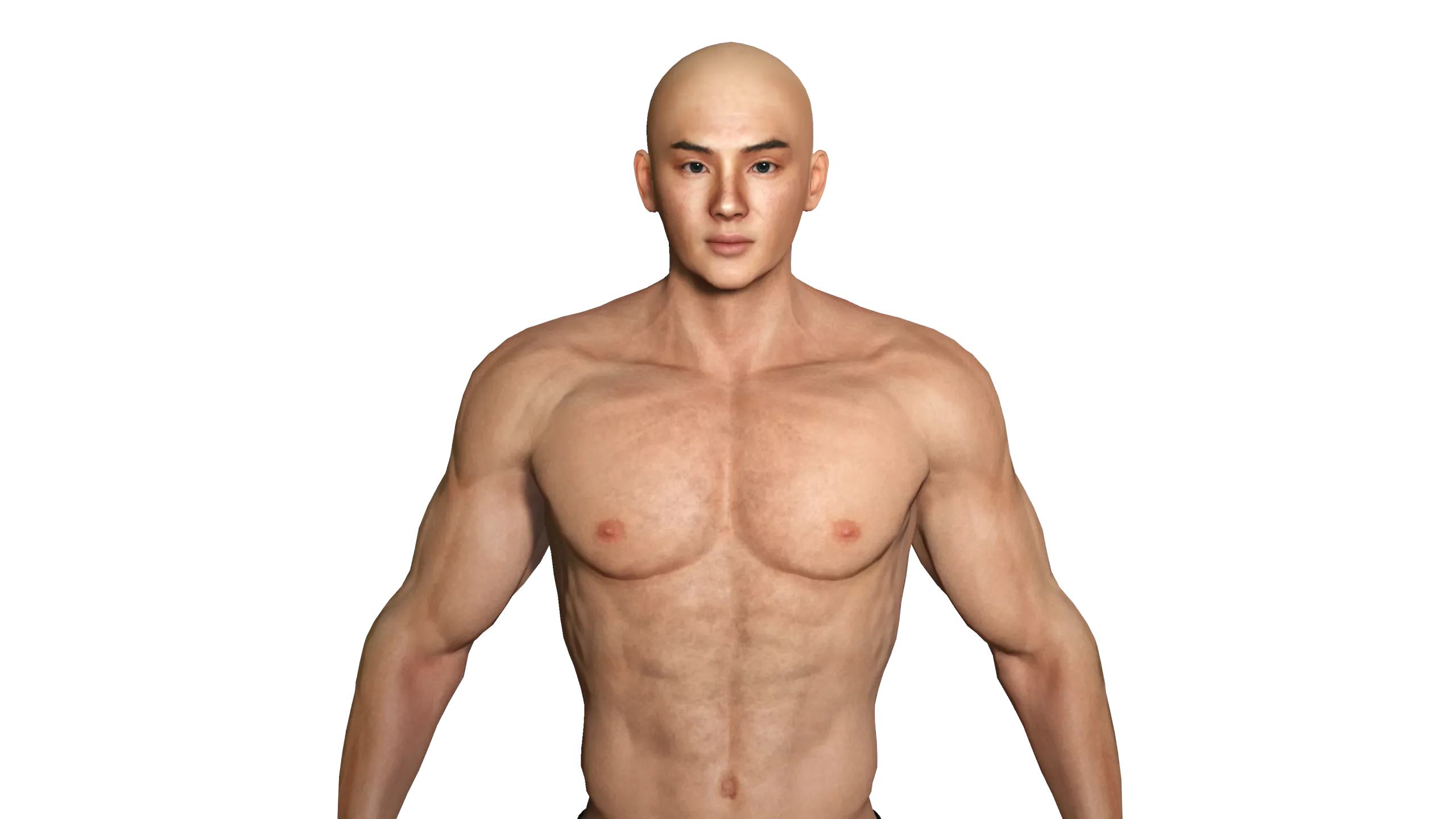 AAA 3D REALISTIC ASIAN MALE 02 - HUMAN RIGGED CHARACTER