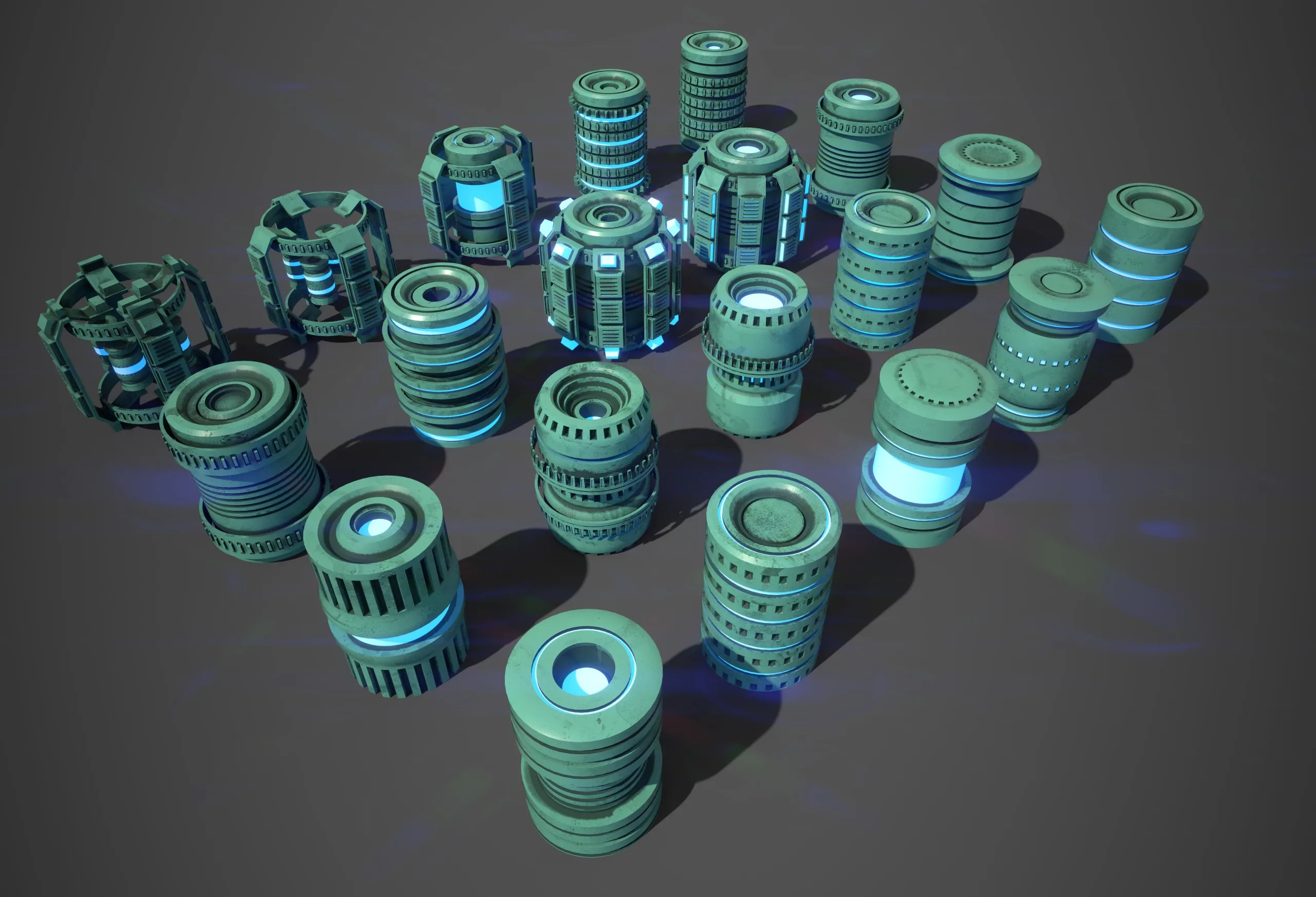 Sci-Fi Cylinder Version One