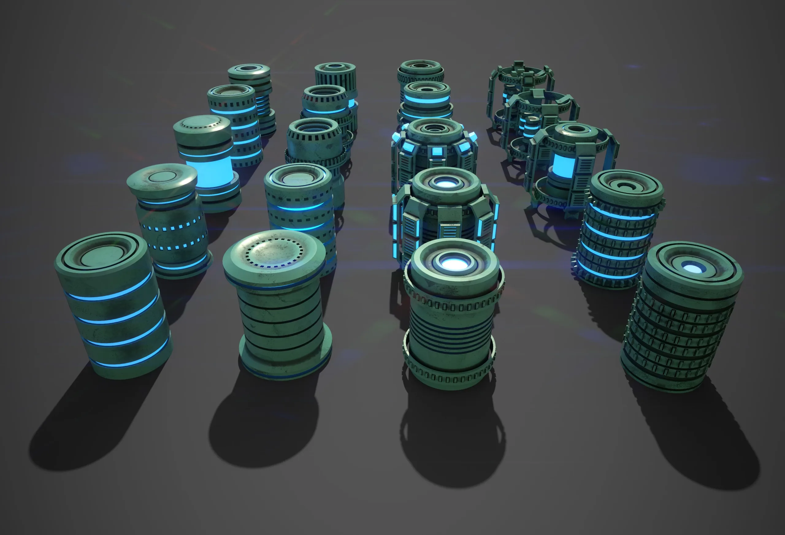 Sci-Fi Cylinder Version One